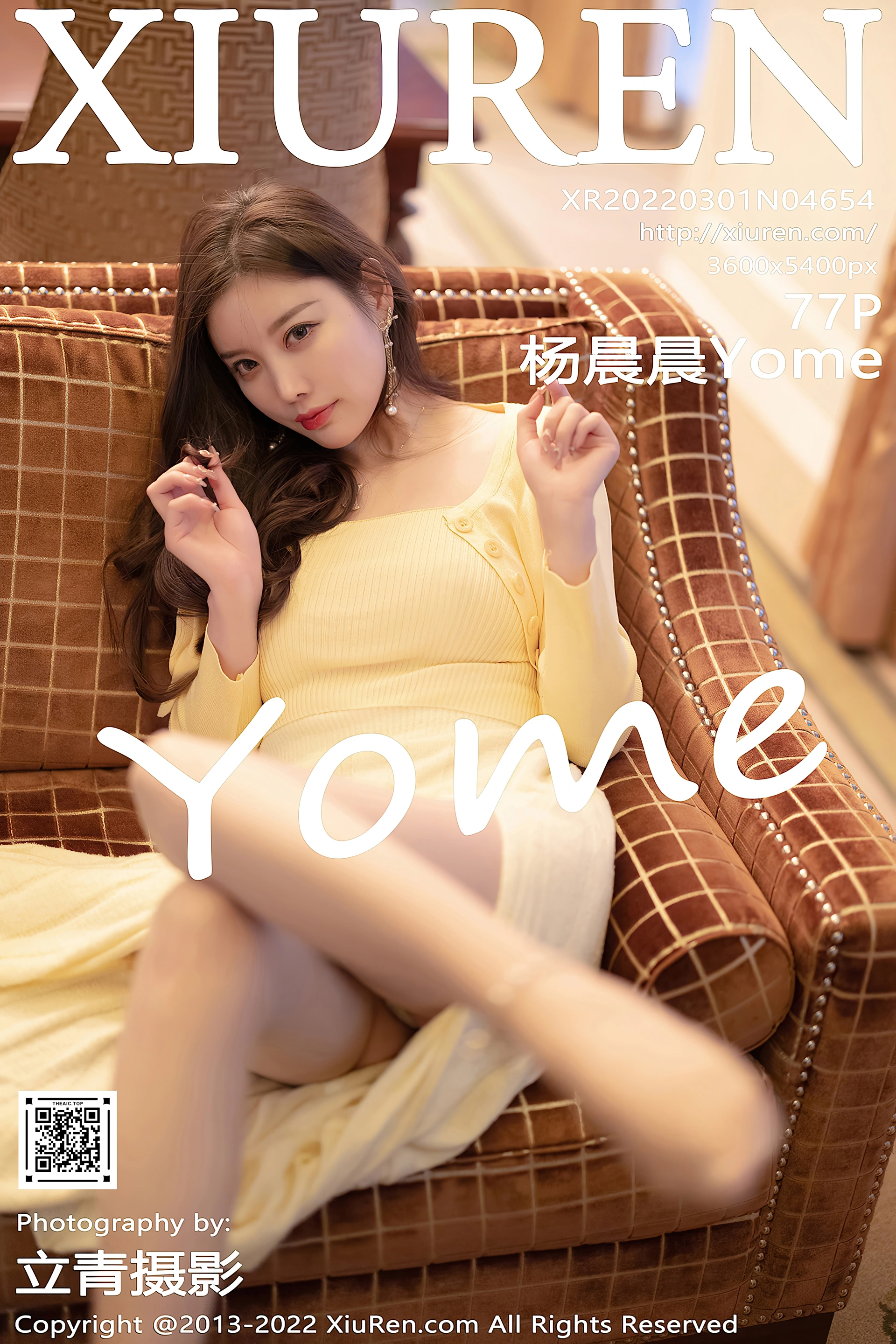 XiuRen秀人网 2022.03.01 No.4654 杨晨晨Yome 丝袜美腿[78+1P 630MB]