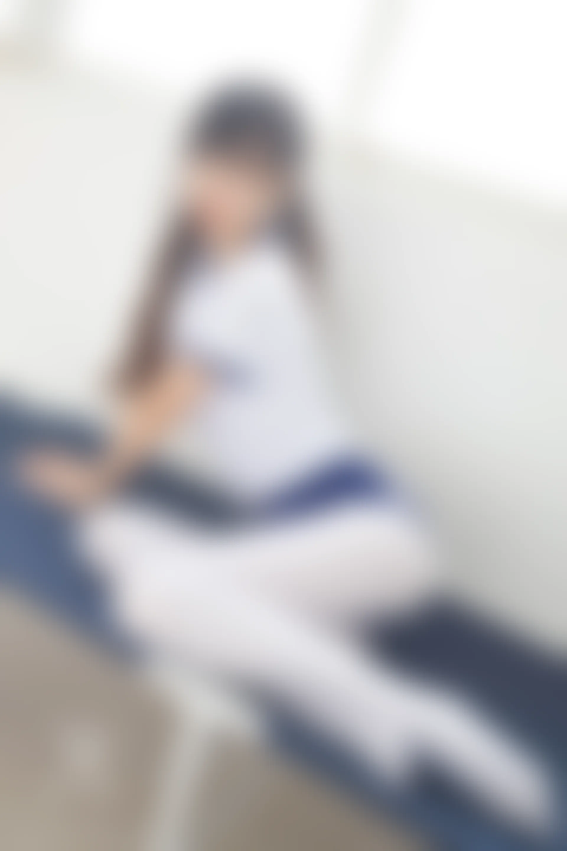 紧急企划 VOL.004 [69P1V-467M] 一只喵喵梓一只喵喵梓, 体操服, 双马尾, 可爱, 死库水, 白丝, 紧急企划, 美腿, 美足, 蕾丝