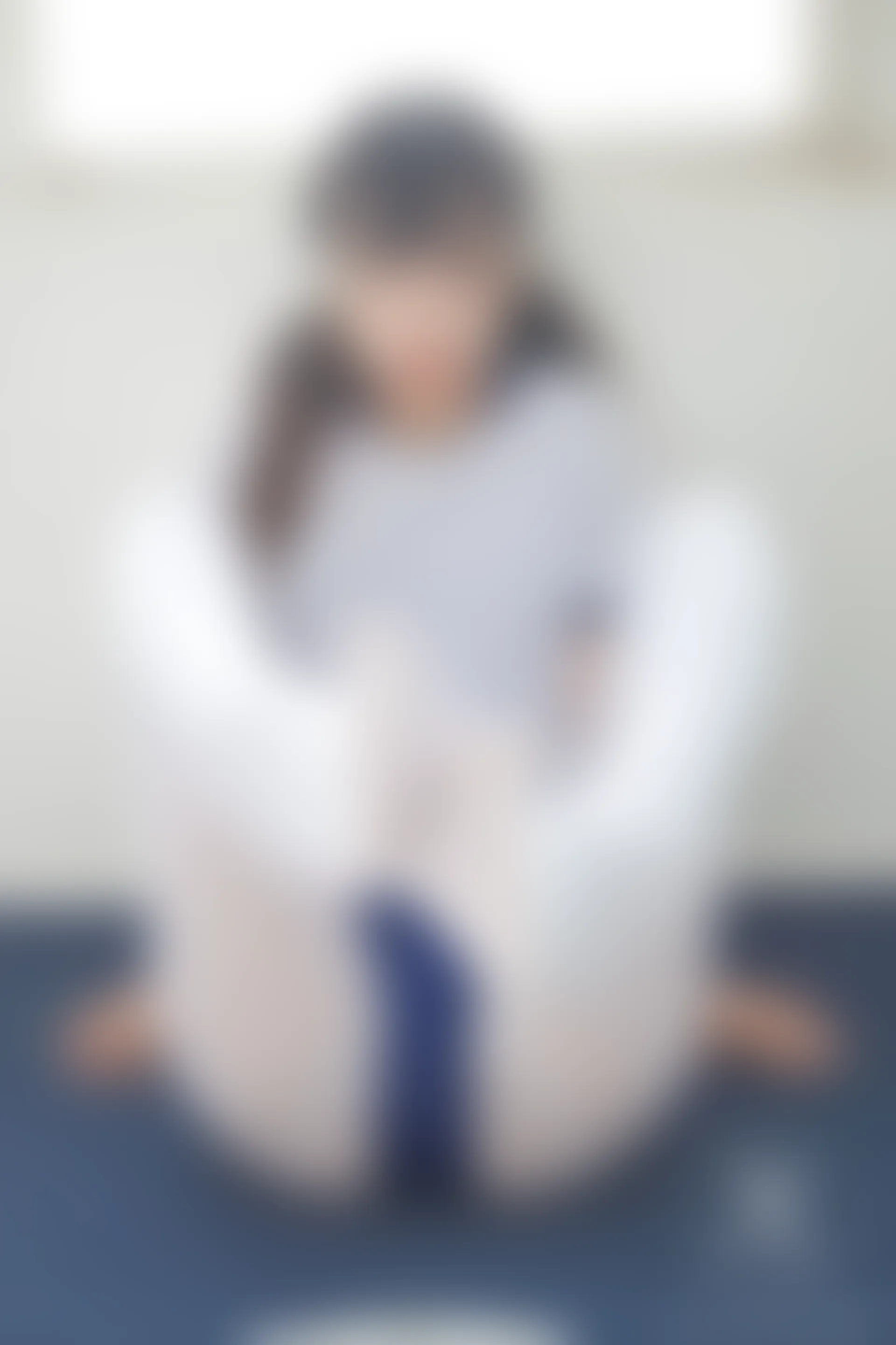 紧急企划 VOL.004 [69P1V-467M] 一只喵喵梓一只喵喵梓, 体操服, 双马尾, 可爱, 死库水, 白丝, 紧急企划, 美腿, 美足, 蕾丝