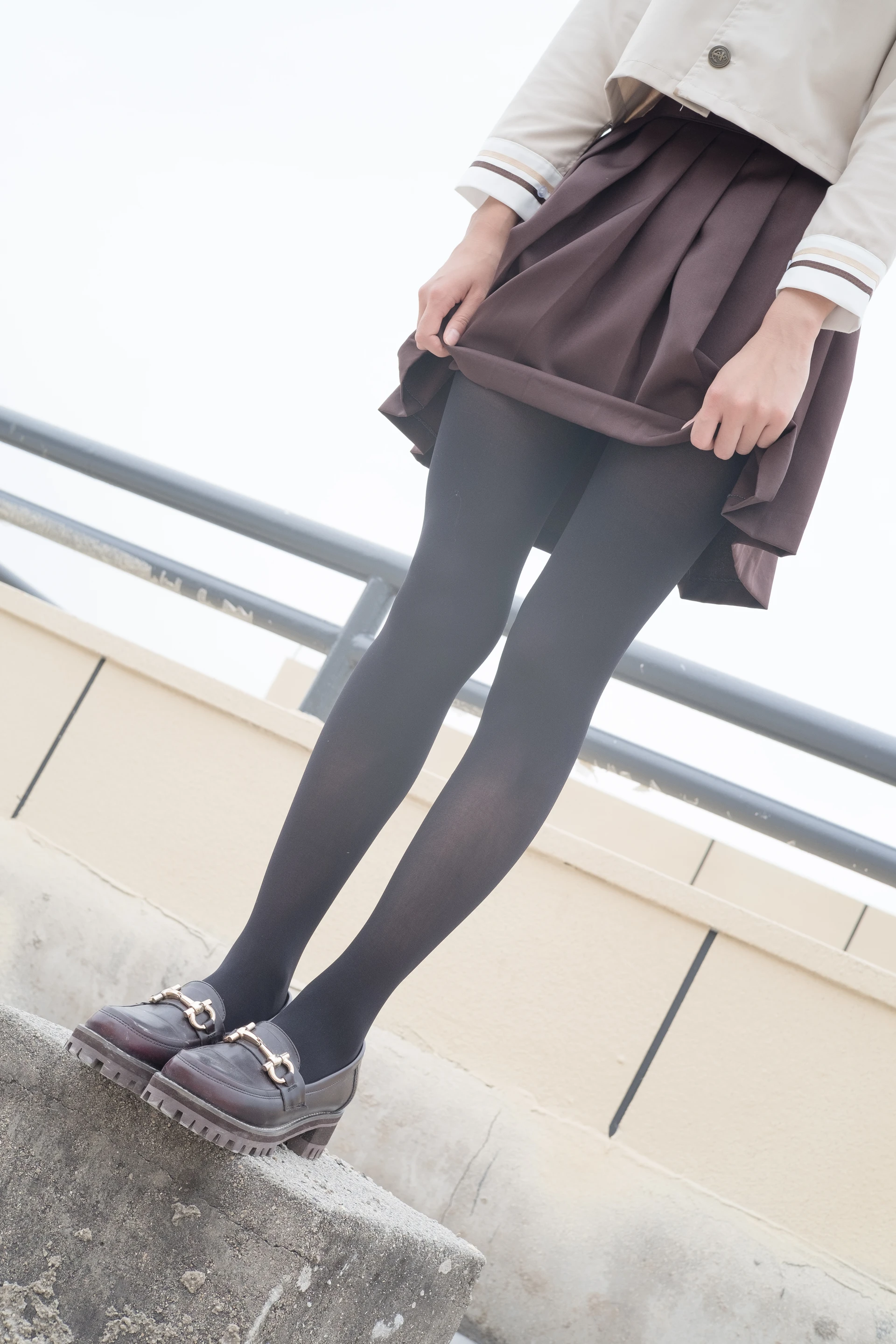 森萝财团 BETA-006 [101P-681M]校服, 白丝, 美腿, 黑丝