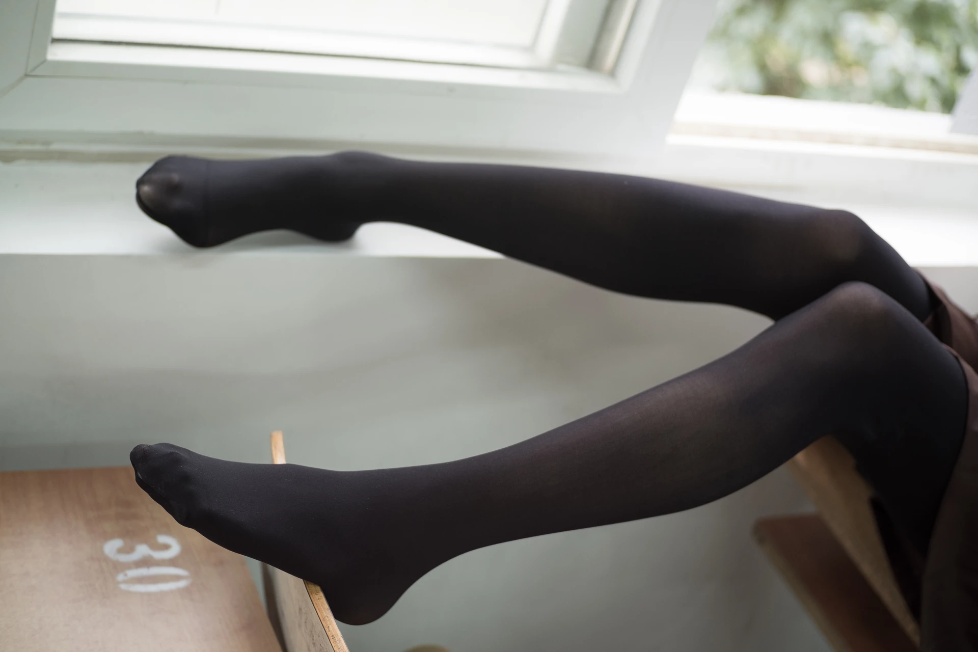 森萝财团 BETA-006 [101P-681M]校服, 白丝, 美腿, 黑丝
