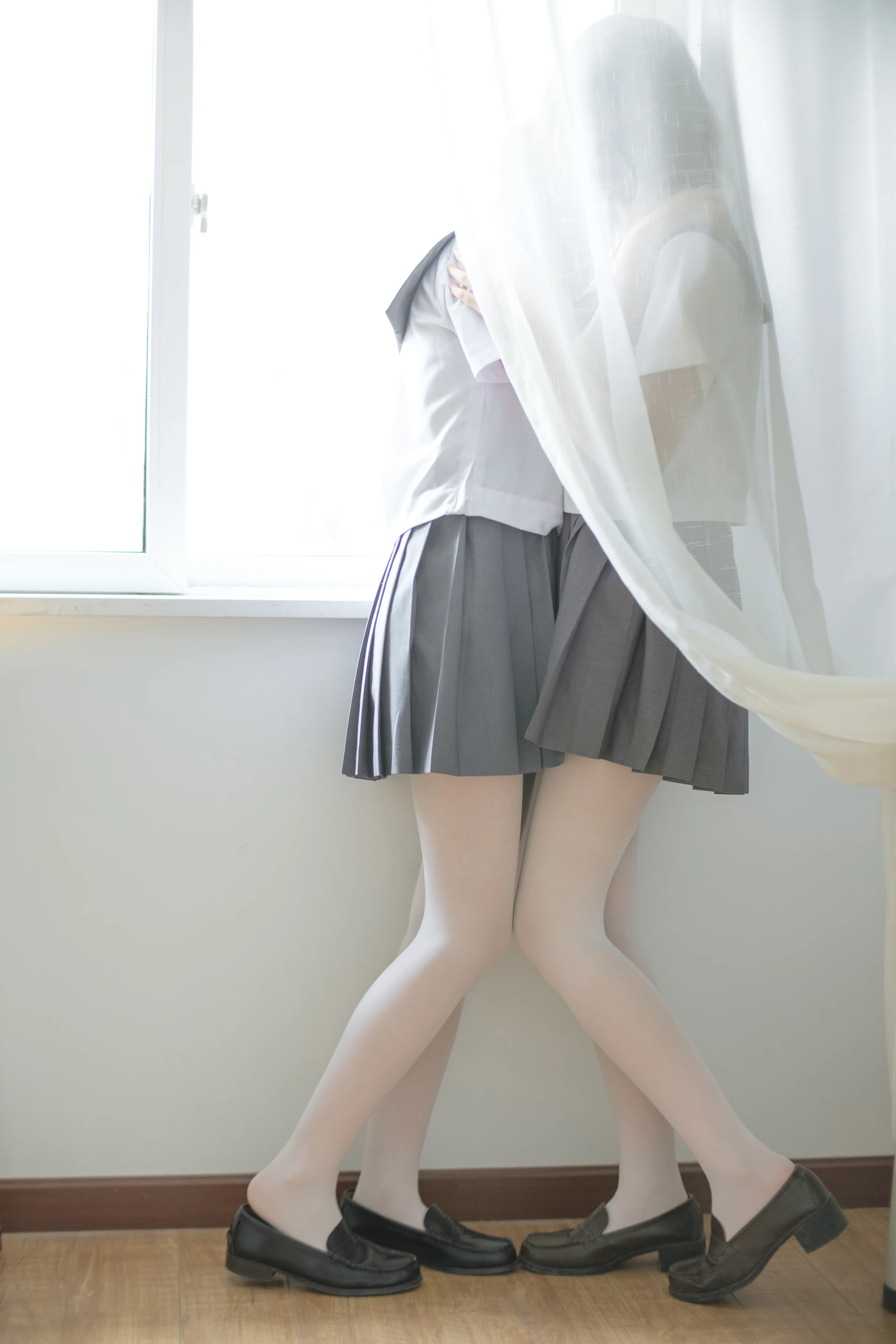 森萝财团 X-025 [131P1V-2.2G]制服, 学生装, 校服, 森萝财团, 白丝, 美腿