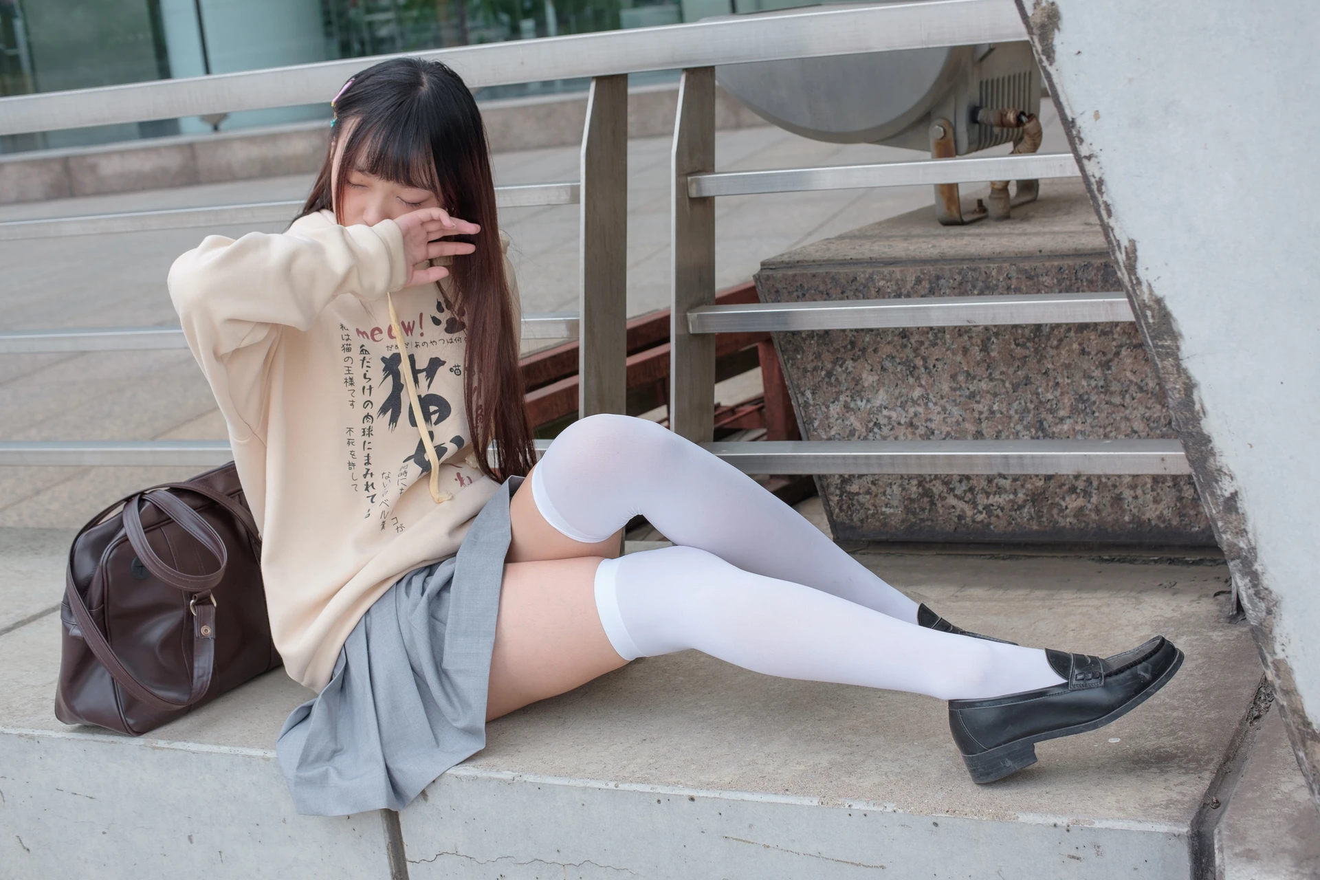 森萝财团 R15-040 [131P-841M]可爱, 学生装, 森萝财团, 白丝, 美腿