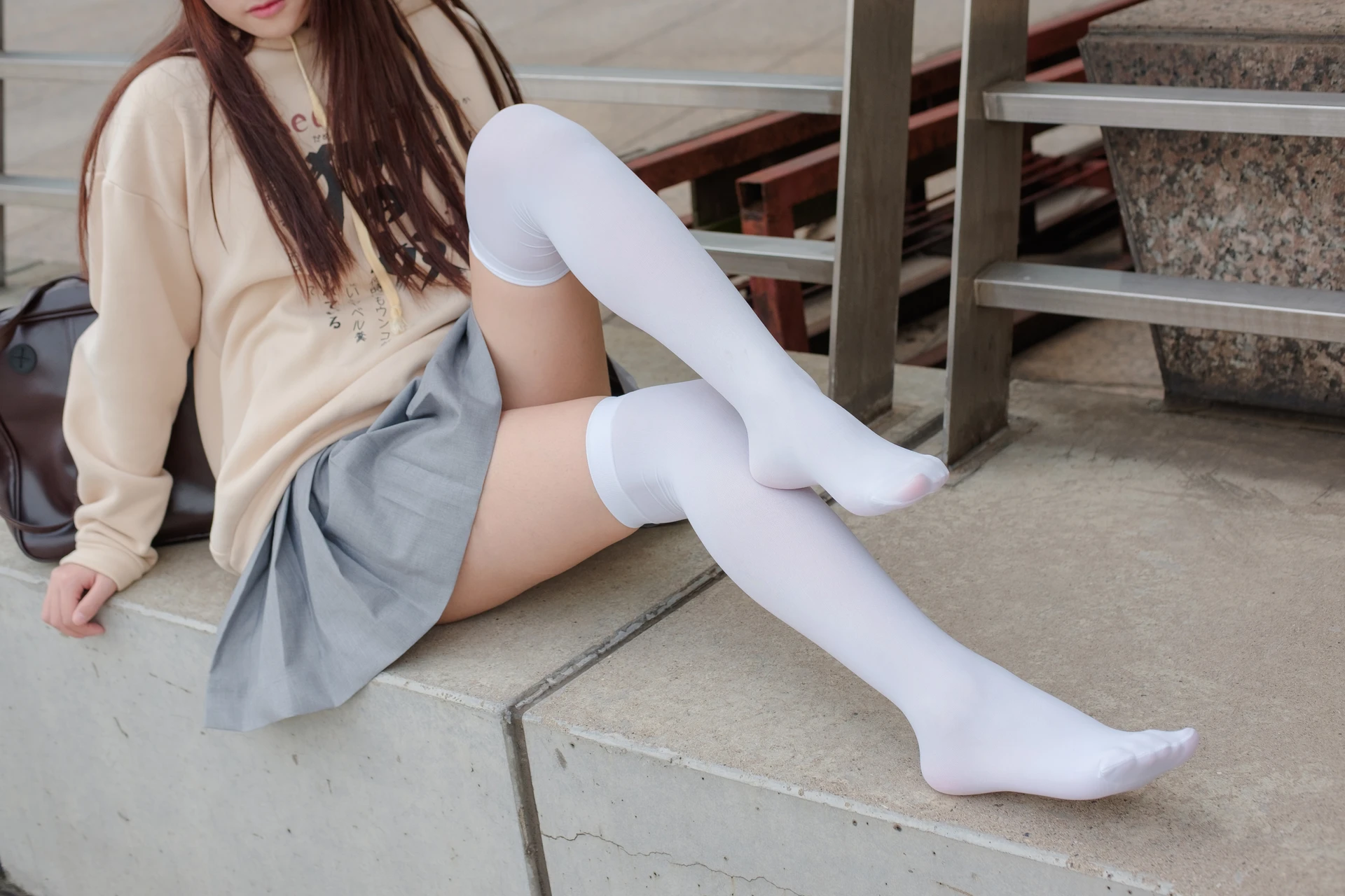 森萝财团 R15-040 [131P-841M]可爱, 学生装, 森萝财团, 白丝, 美腿