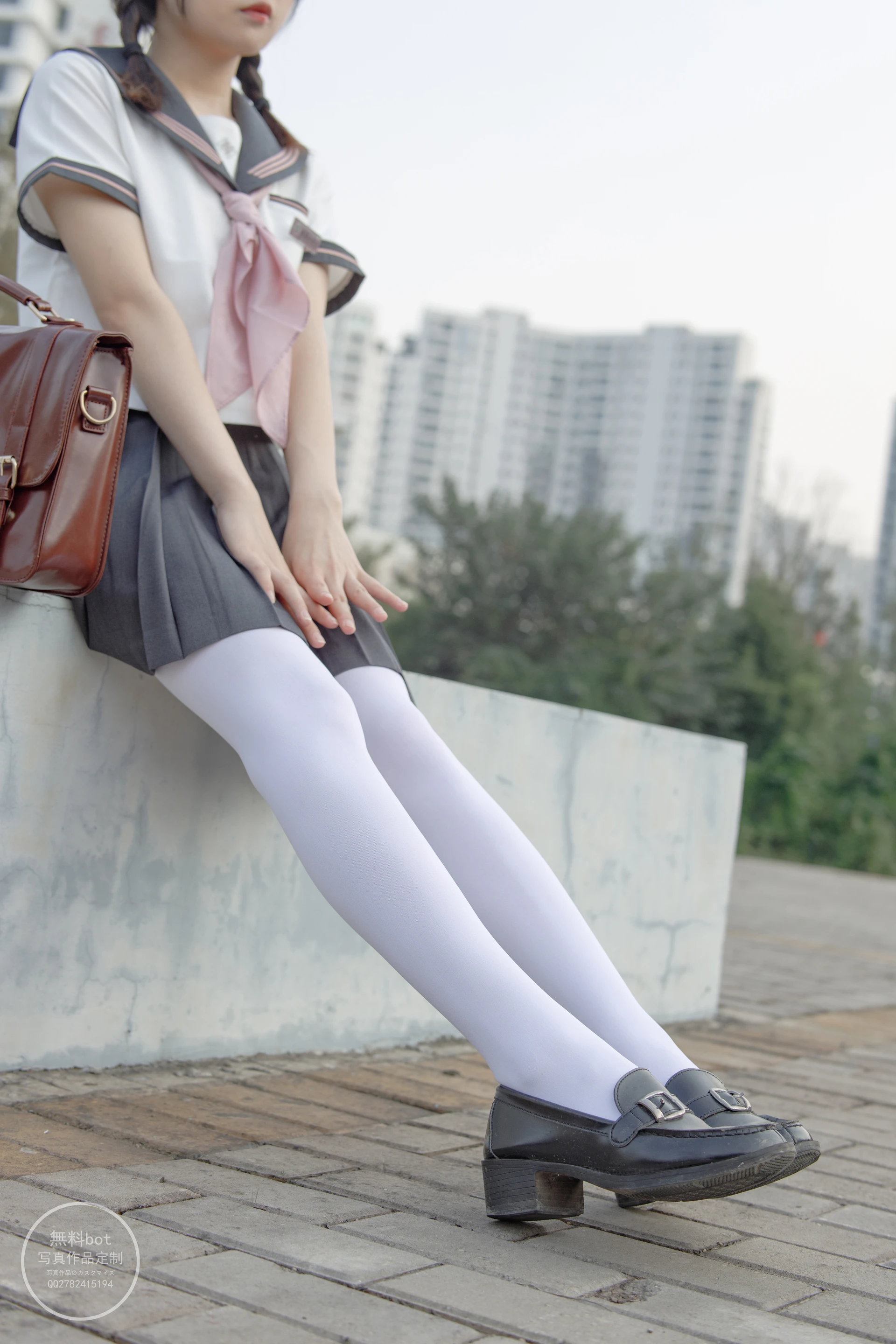 森萝财团 有料-06 [90P-1.2G]JK, 制服, 可爱, 学生装, 有料, 校服, 森萝财团, 白丝, 美腿, 美足
