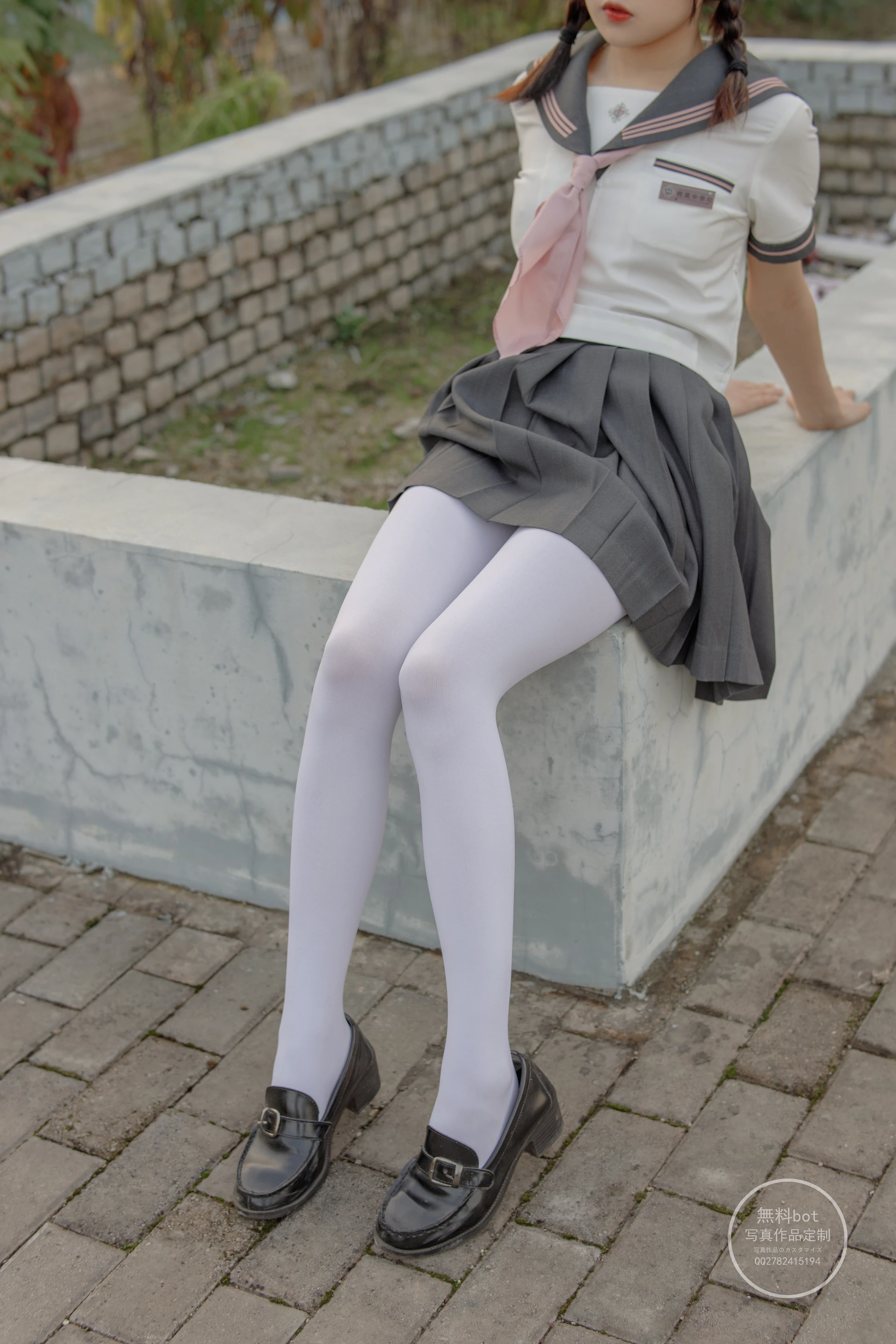 森萝财团 有料-06 [90P-1.2G]JK, 制服, 可爱, 学生装, 有料, 校服, 森萝财团, 白丝, 美腿, 美足
