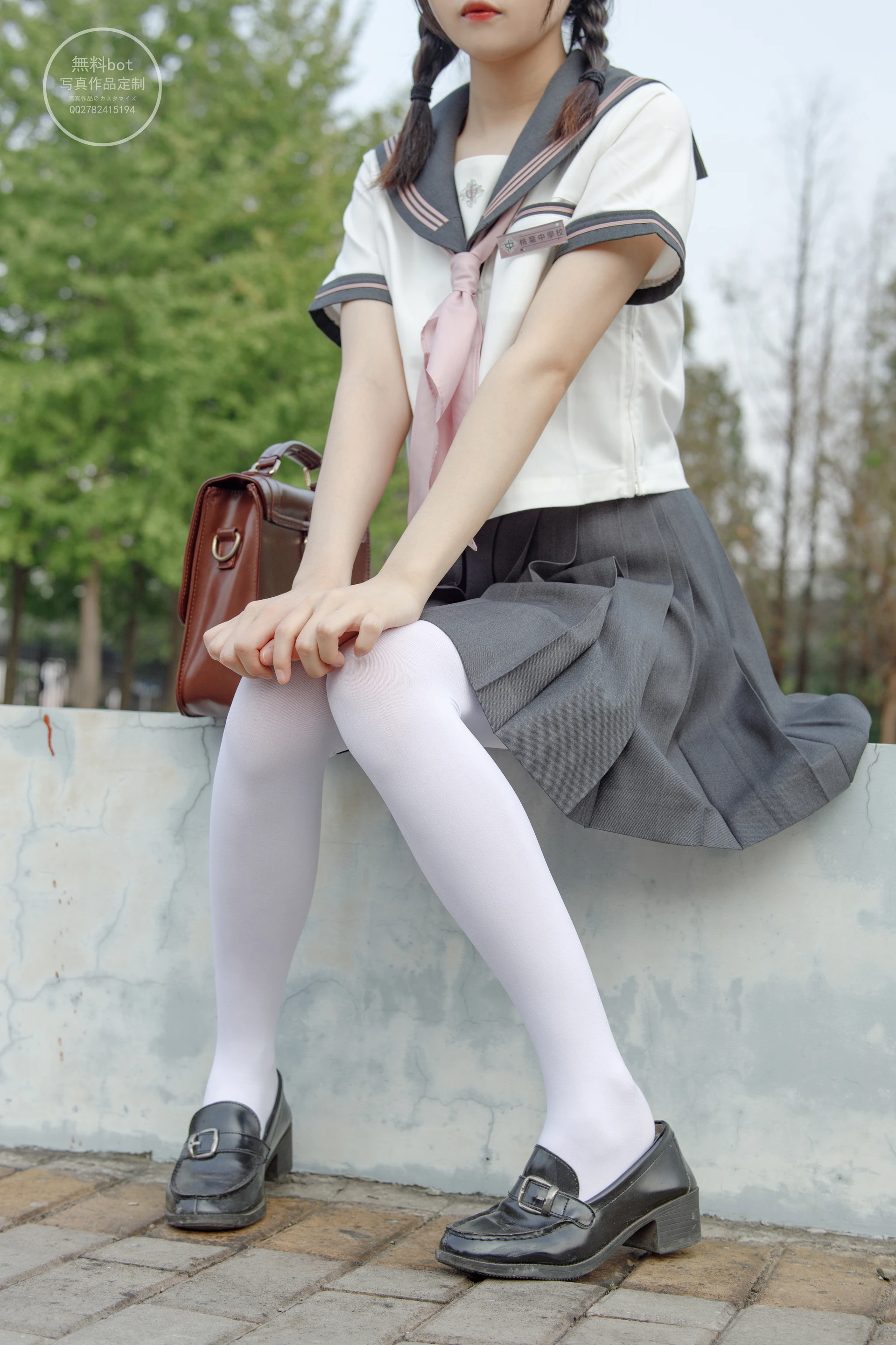 森萝财团 有料-06 [90P-1.2G]JK, 制服, 可爱, 学生装, 有料, 校服, 森萝财团, 白丝, 美腿, 美足