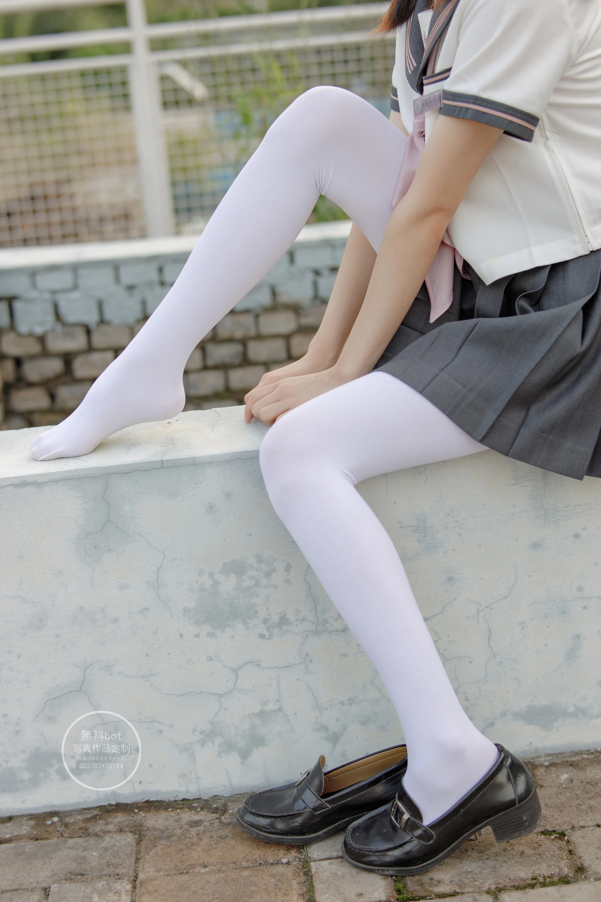 森萝财团 有料-06 [90P-1.2G]JK, 制服, 可爱, 学生装, 有料, 校服, 森萝财团, 白丝, 美腿, 美足