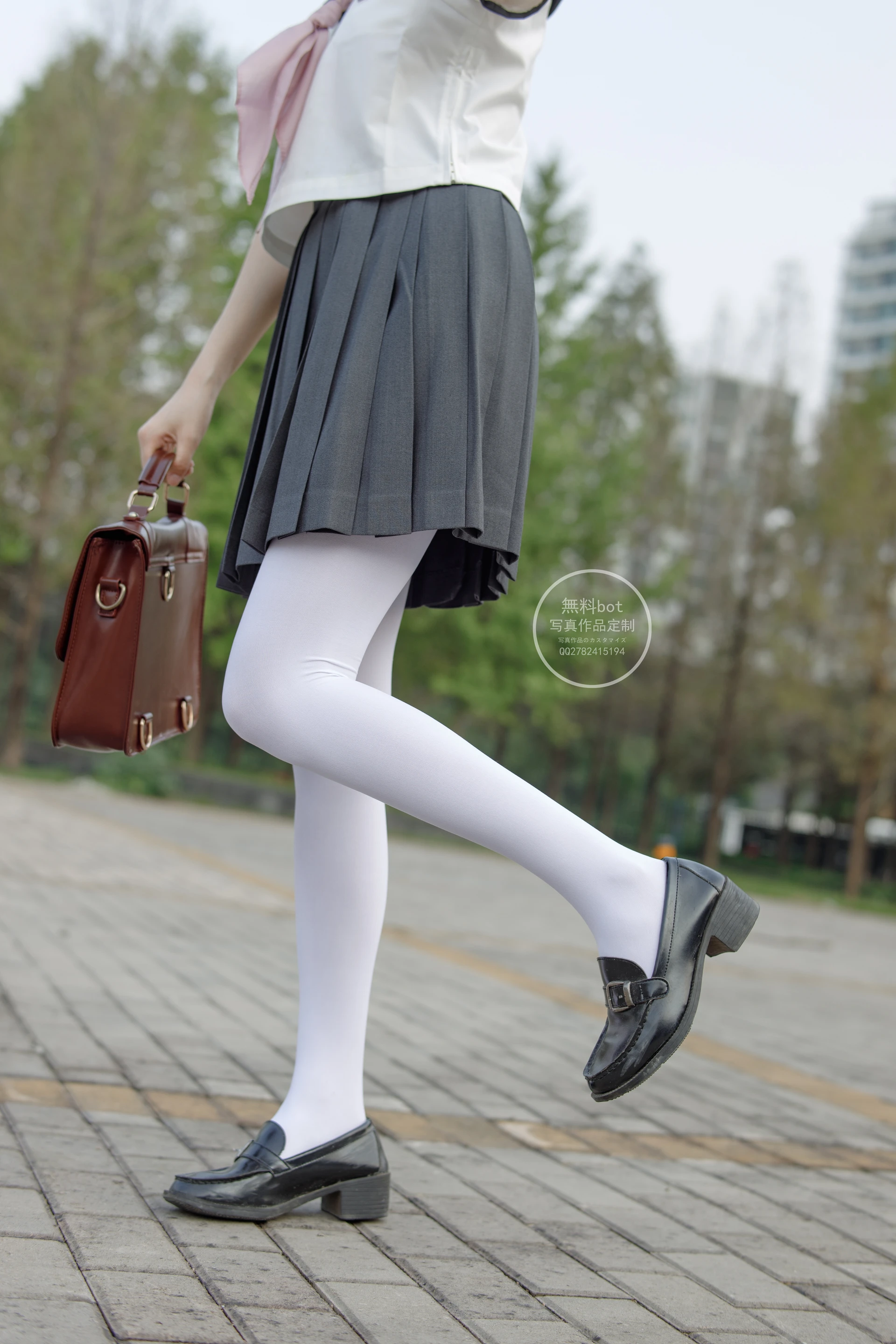 森萝财团 有料-06 [90P-1.2G]JK, 制服, 可爱, 学生装, 有料, 校服, 森萝财团, 白丝, 美腿, 美足