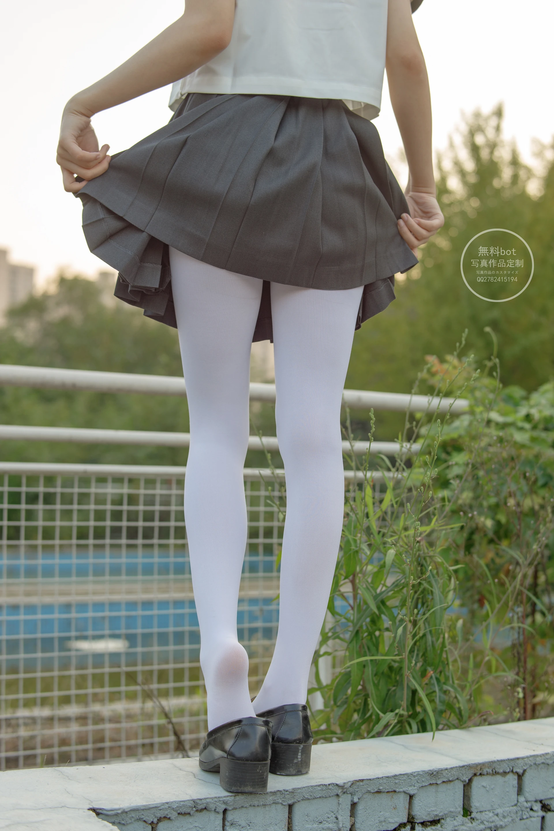 森萝财团 有料-06 [90P-1.2G]JK, 制服, 可爱, 学生装, 有料, 校服, 森萝财团, 白丝, 美腿, 美足
