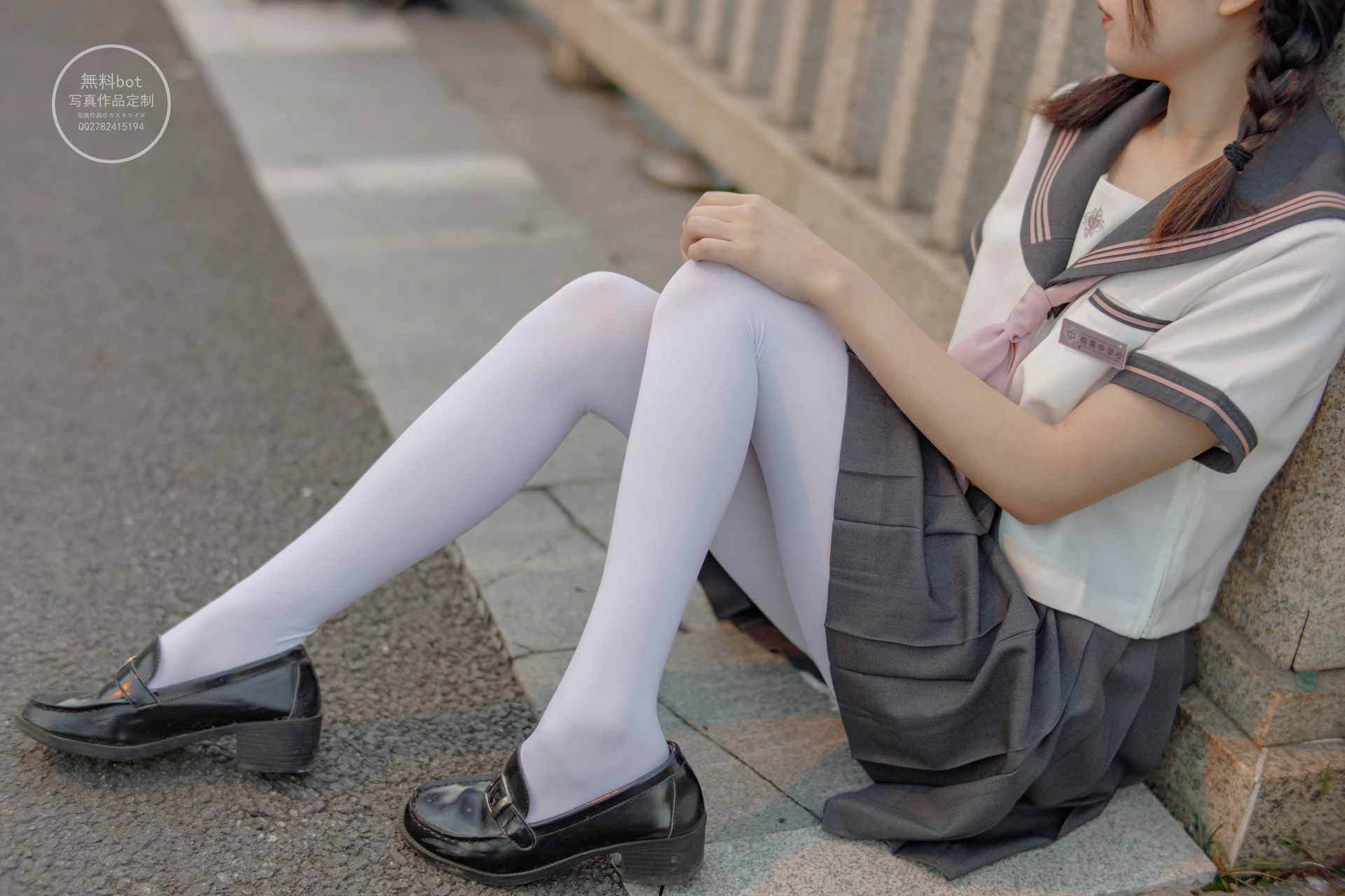 森萝财团 有料-06 [90P-1.2G]JK, 制服, 可爱, 学生装, 有料, 校服, 森萝财团, 白丝, 美腿, 美足