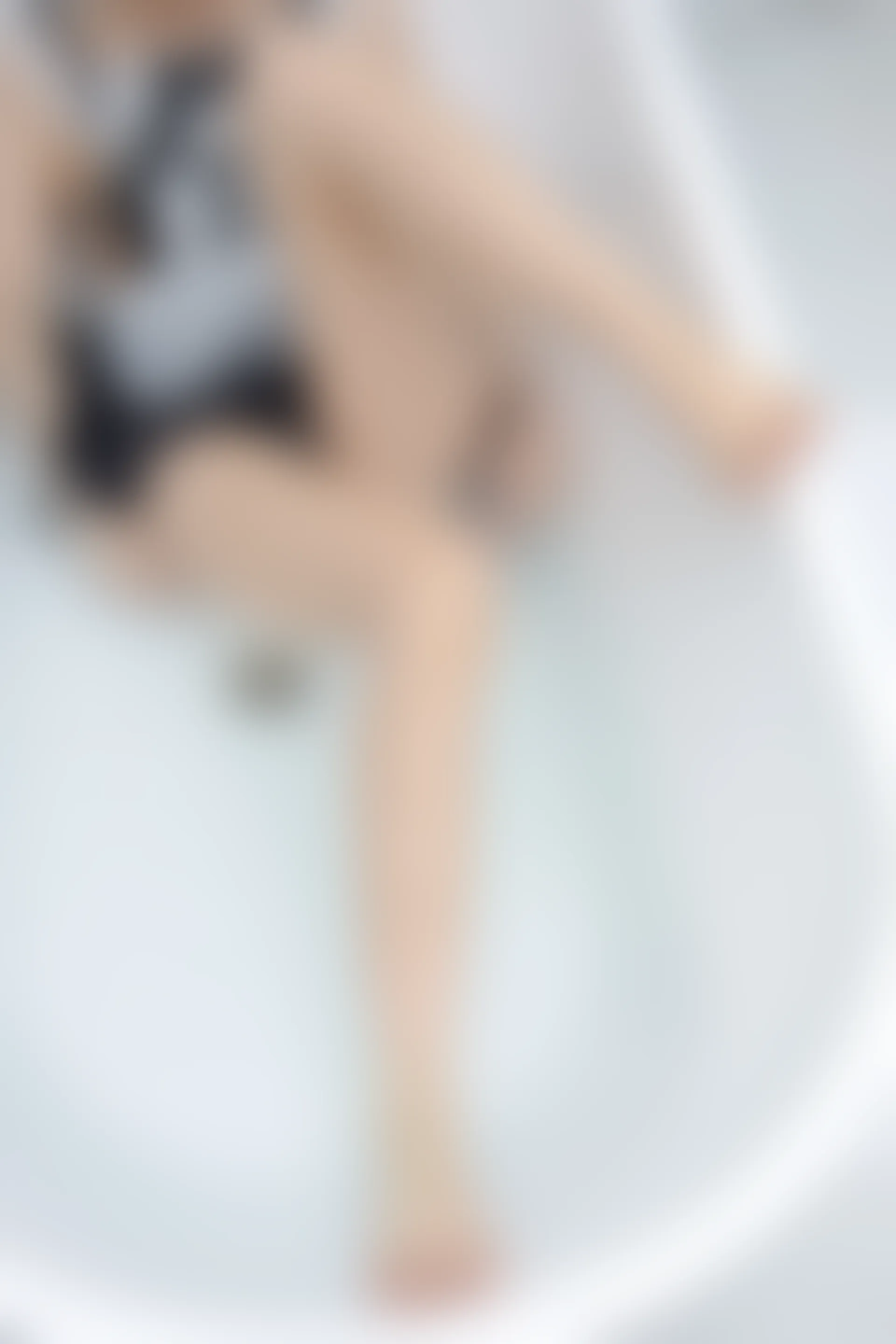 JKFUN-038《湿气很重的白色房间》80D白色过膝袜 卉子 [105P1V-3.63G]JKFUN, 女仆, 女仆装, 森萝财团, 白丝, 美腿, 美足