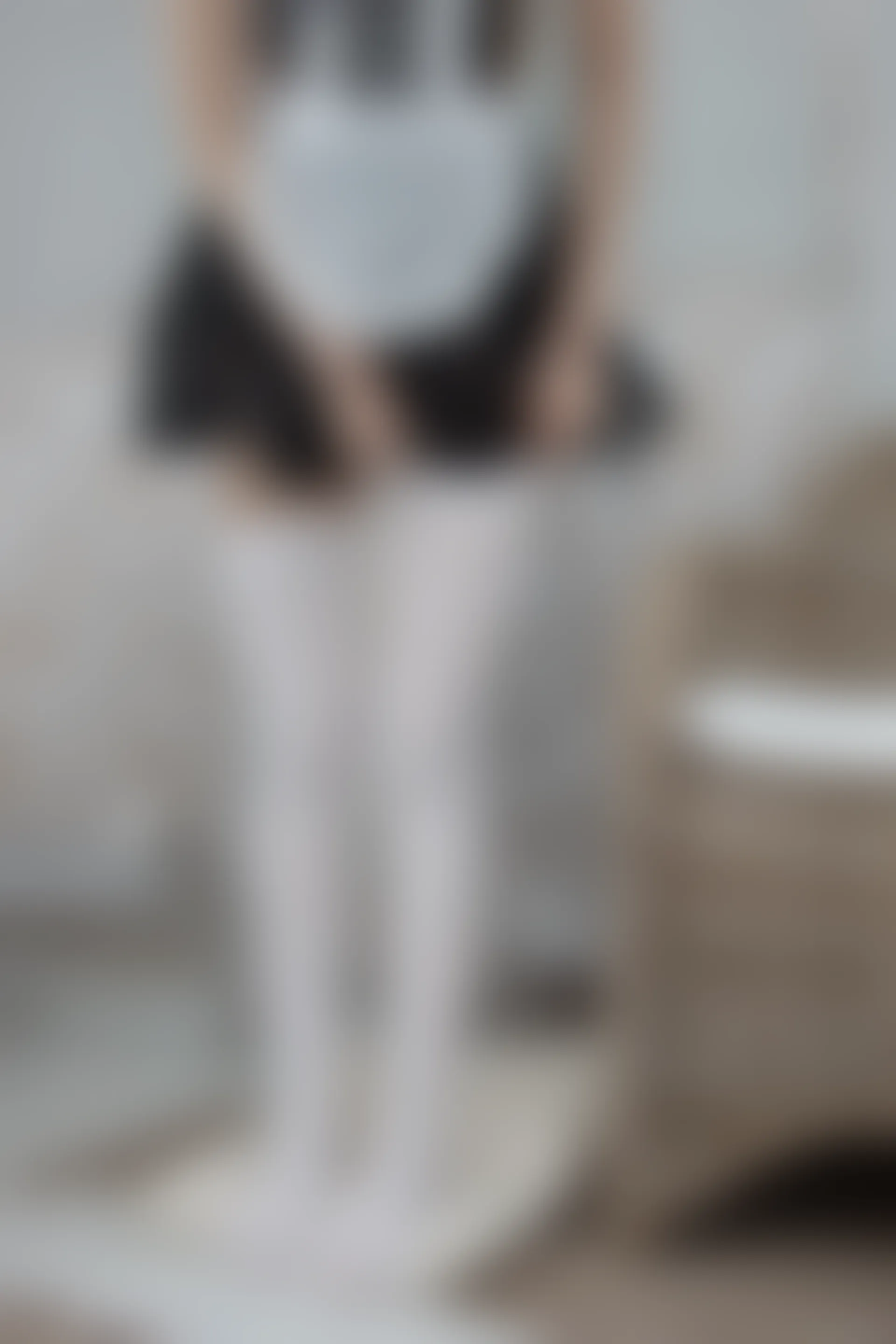 JKFUN-038《湿气很重的白色房间》80D白色过膝袜 卉子 [105P1V-3.63G]JKFUN, 女仆, 女仆装, 森萝财团, 白丝, 美腿, 美足