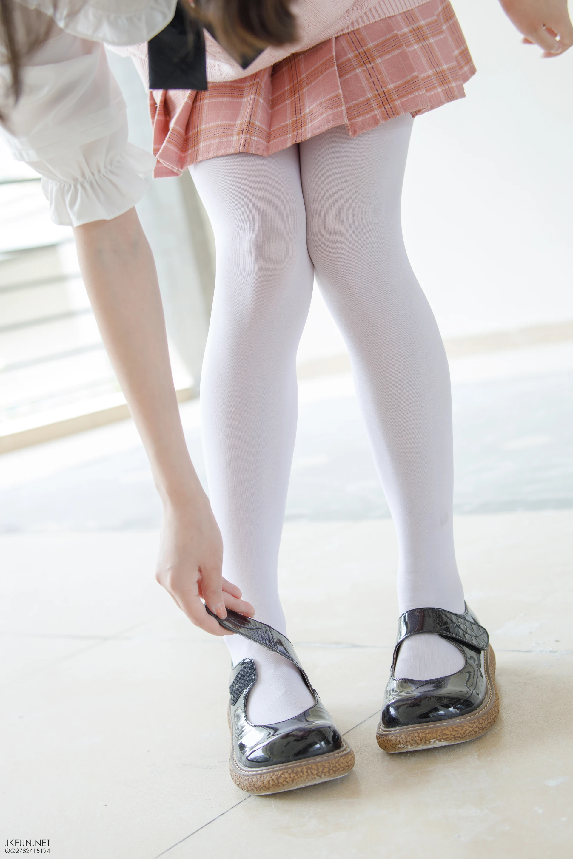 JKFUN-007 [126P1V-2.71G]JKFUN, 制服, 可爱, 学生装, 森萝财团, 白丝, 美腿