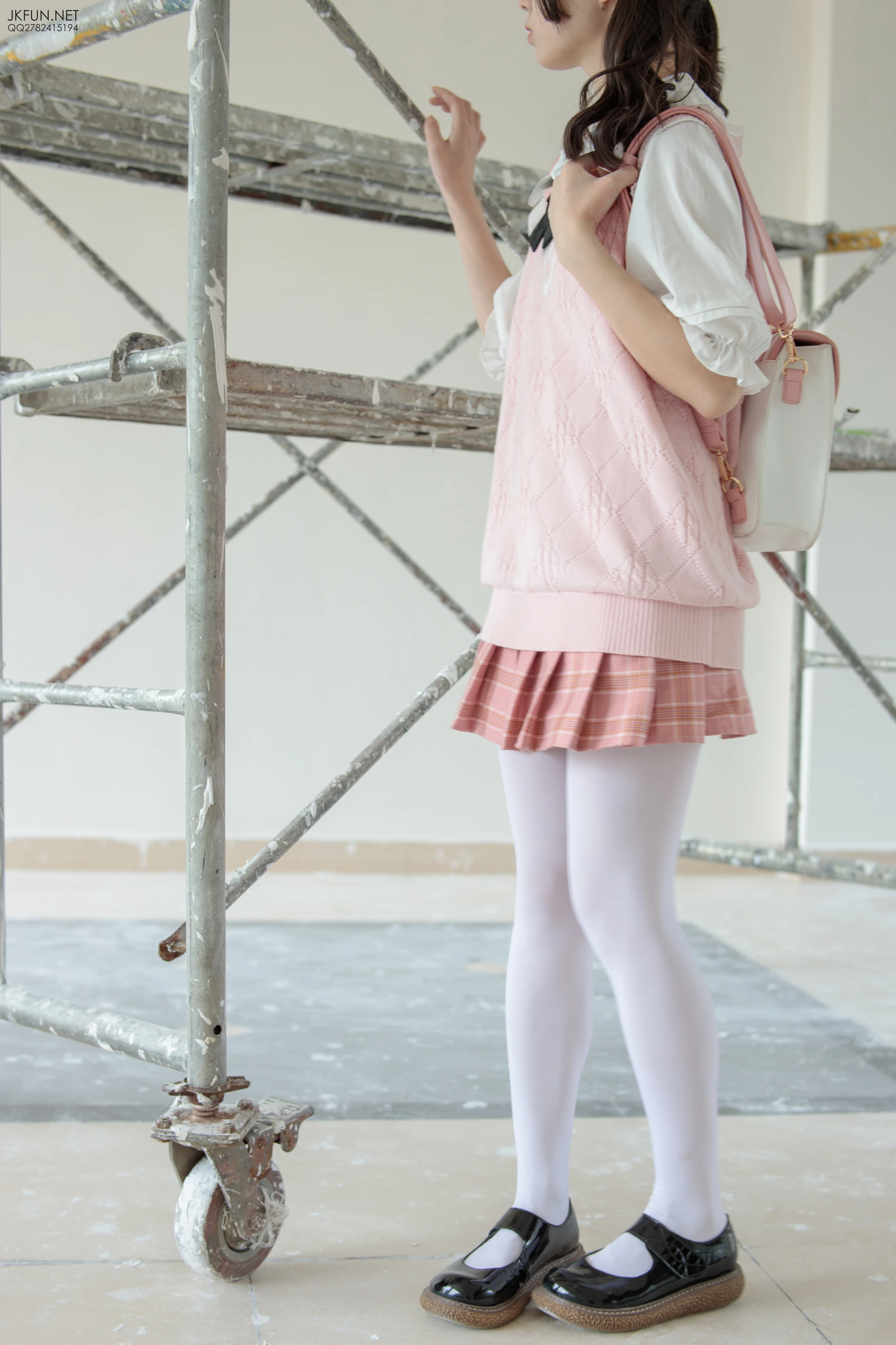 JKFUN-007 [126P1V-2.71G]JKFUN, 制服, 可爱, 学生装, 森萝财团, 白丝, 美腿