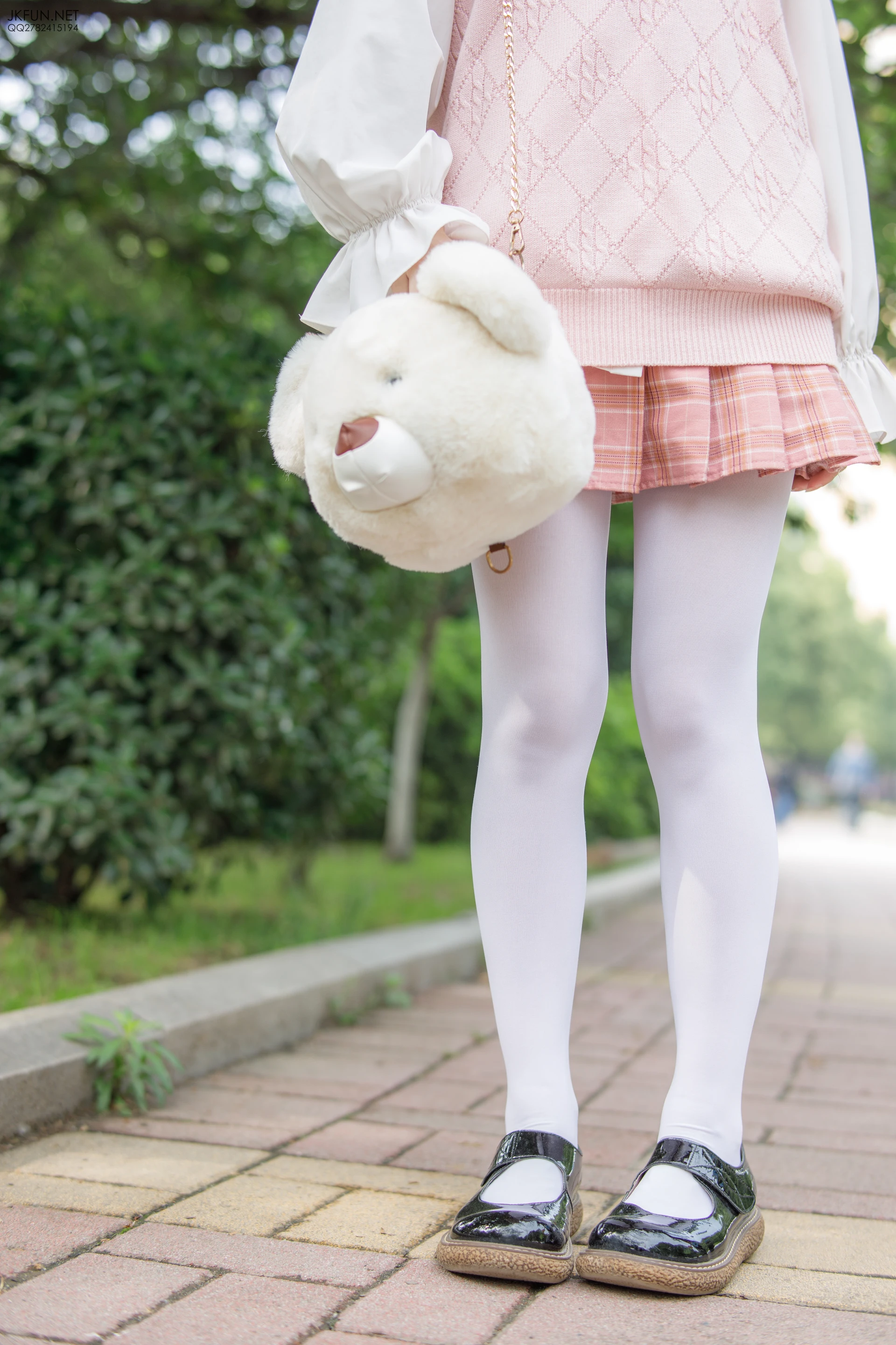 JKFUN-007 [126P1V-2.71G]JKFUN, 制服, 可爱, 学生装, 森萝财团, 白丝, 美腿