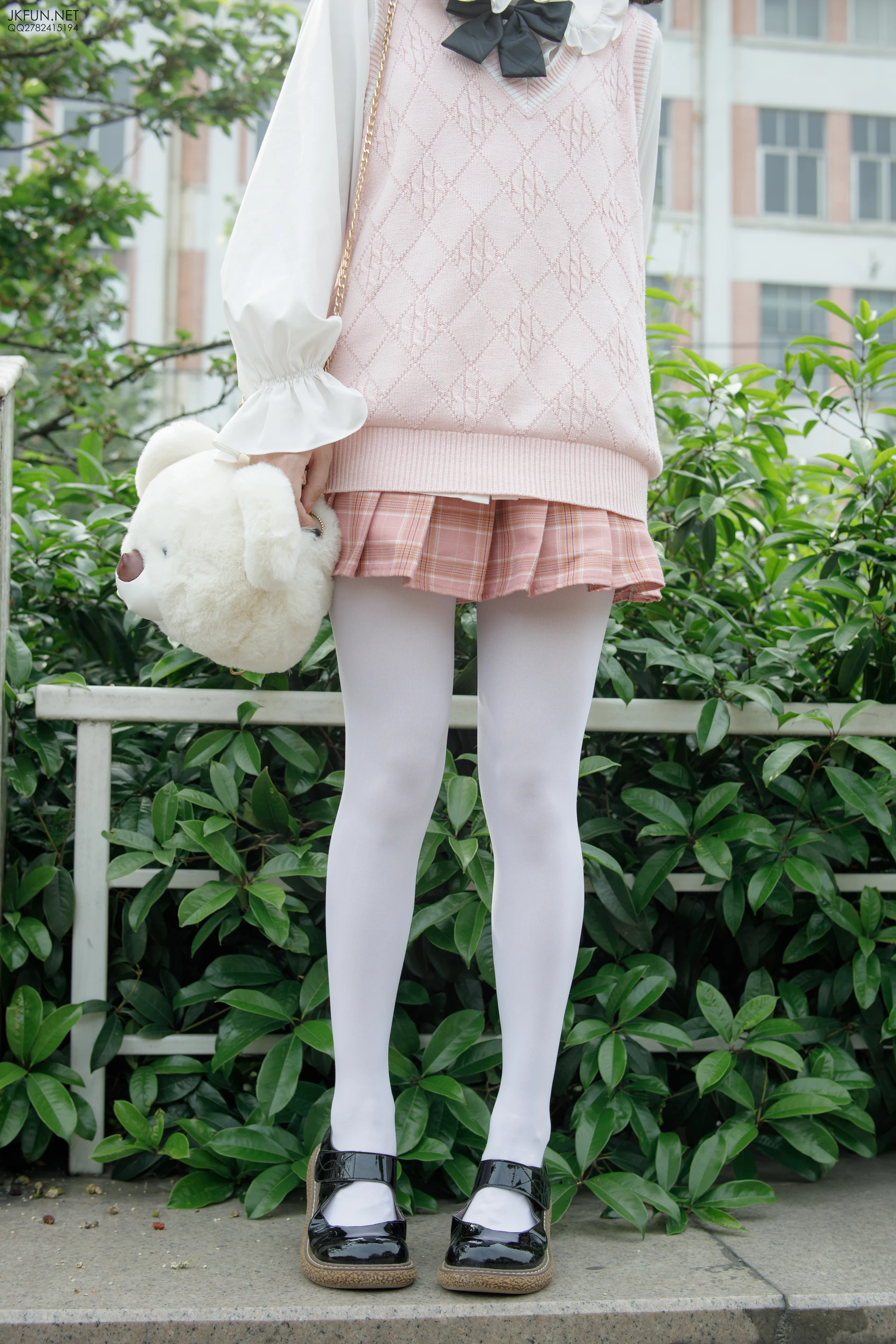 JKFUN-007 [126P1V-2.71G]JKFUN, 制服, 可爱, 学生装, 森萝财团, 白丝, 美腿