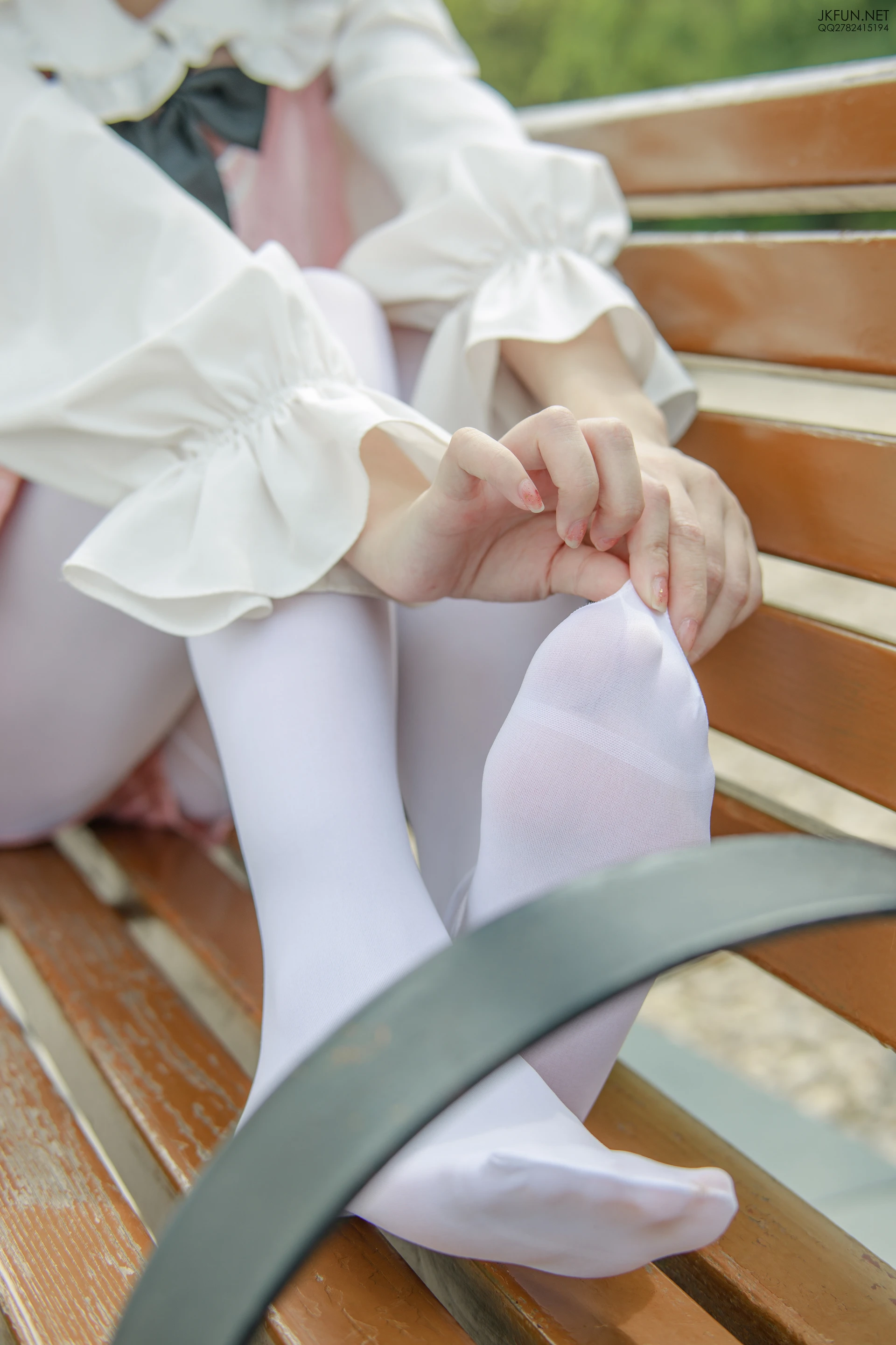 JKFUN-007 [126P1V-2.71G]JKFUN, 制服, 可爱, 学生装, 森萝财团, 白丝, 美腿