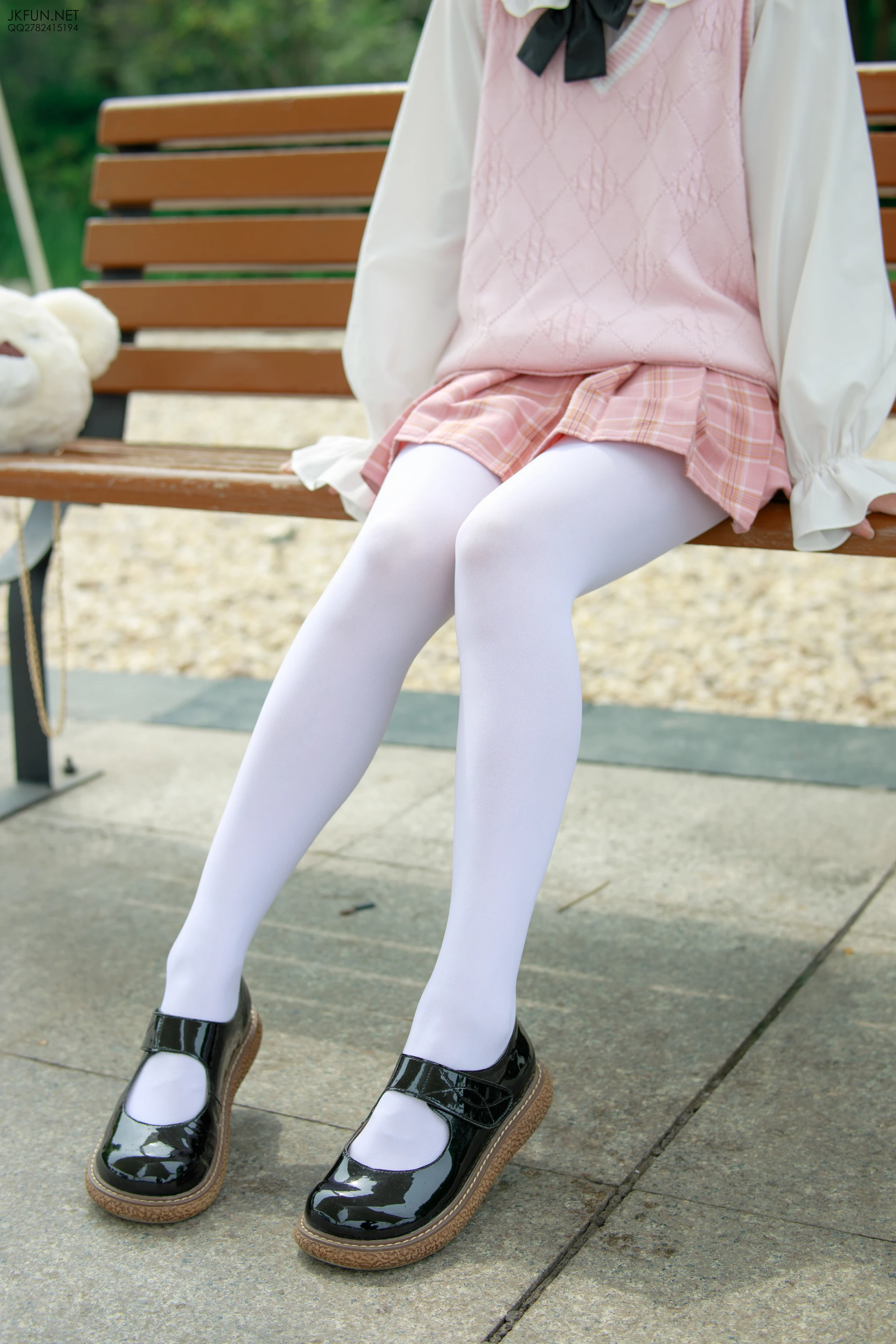 JKFUN-007 [126P1V-2.71G]JKFUN, 制服, 可爱, 学生装, 森萝财团, 白丝, 美腿