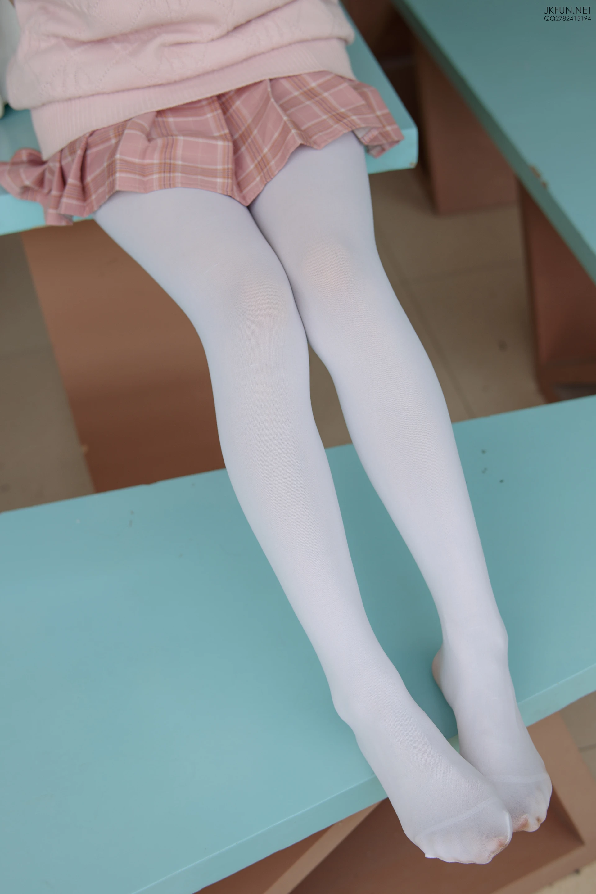 JKFUN-007 [126P1V-2.71G]JKFUN, 制服, 可爱, 学生装, 森萝财团, 白丝, 美腿