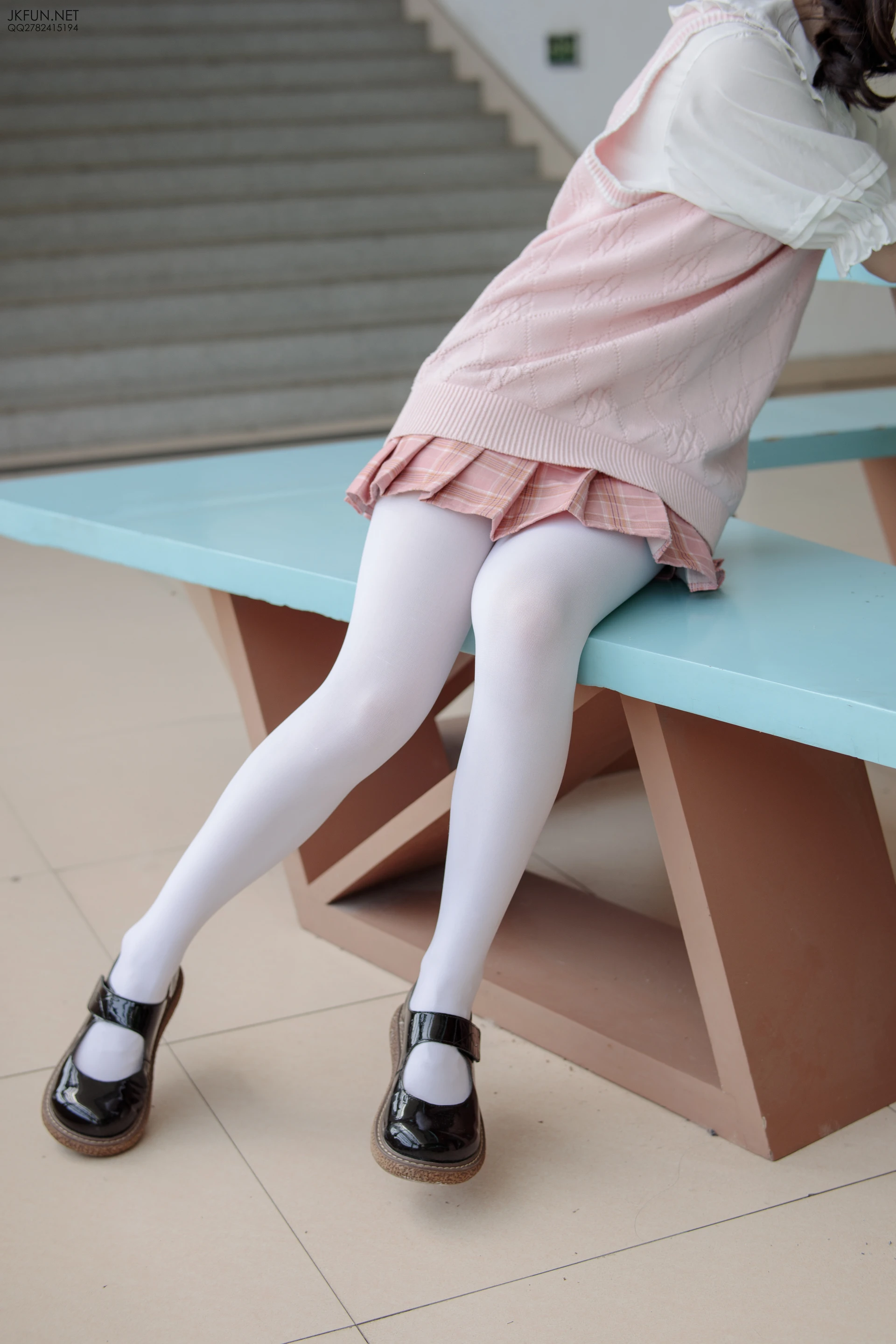 JKFUN-007 [126P1V-2.71G]JKFUN, 制服, 可爱, 学生装, 森萝财团, 白丝, 美腿