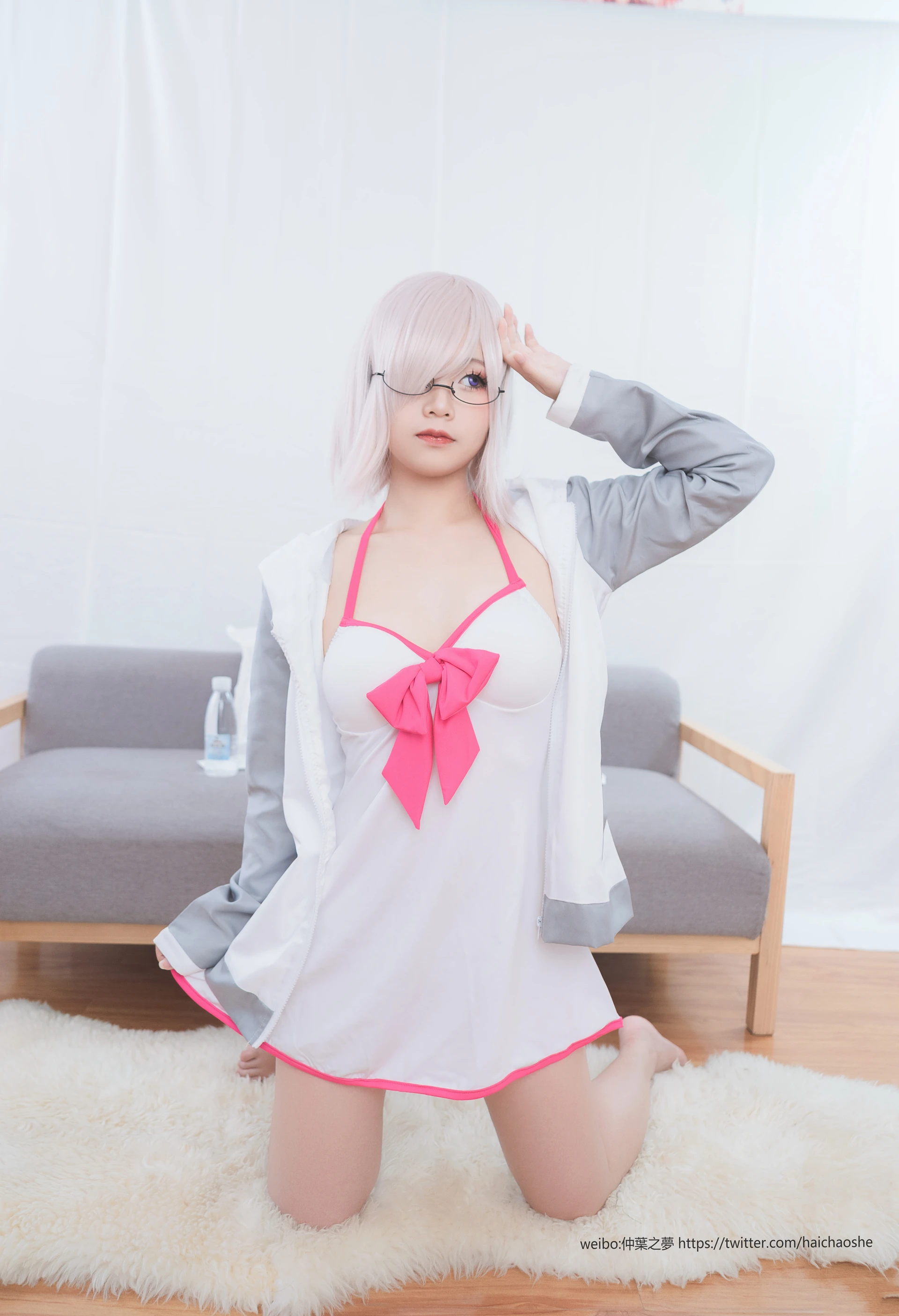 轻兰映画 Grand.012 [53P1V-501M]白丝, 美腿, 美足, 轻兰映画