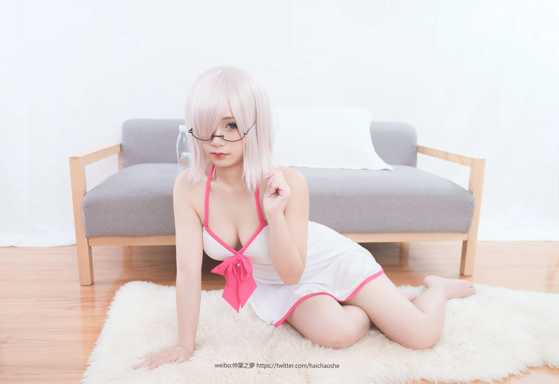 轻兰映画 Grand.012 [53P1V-501M]白丝, 美腿, 美足, 轻兰映画