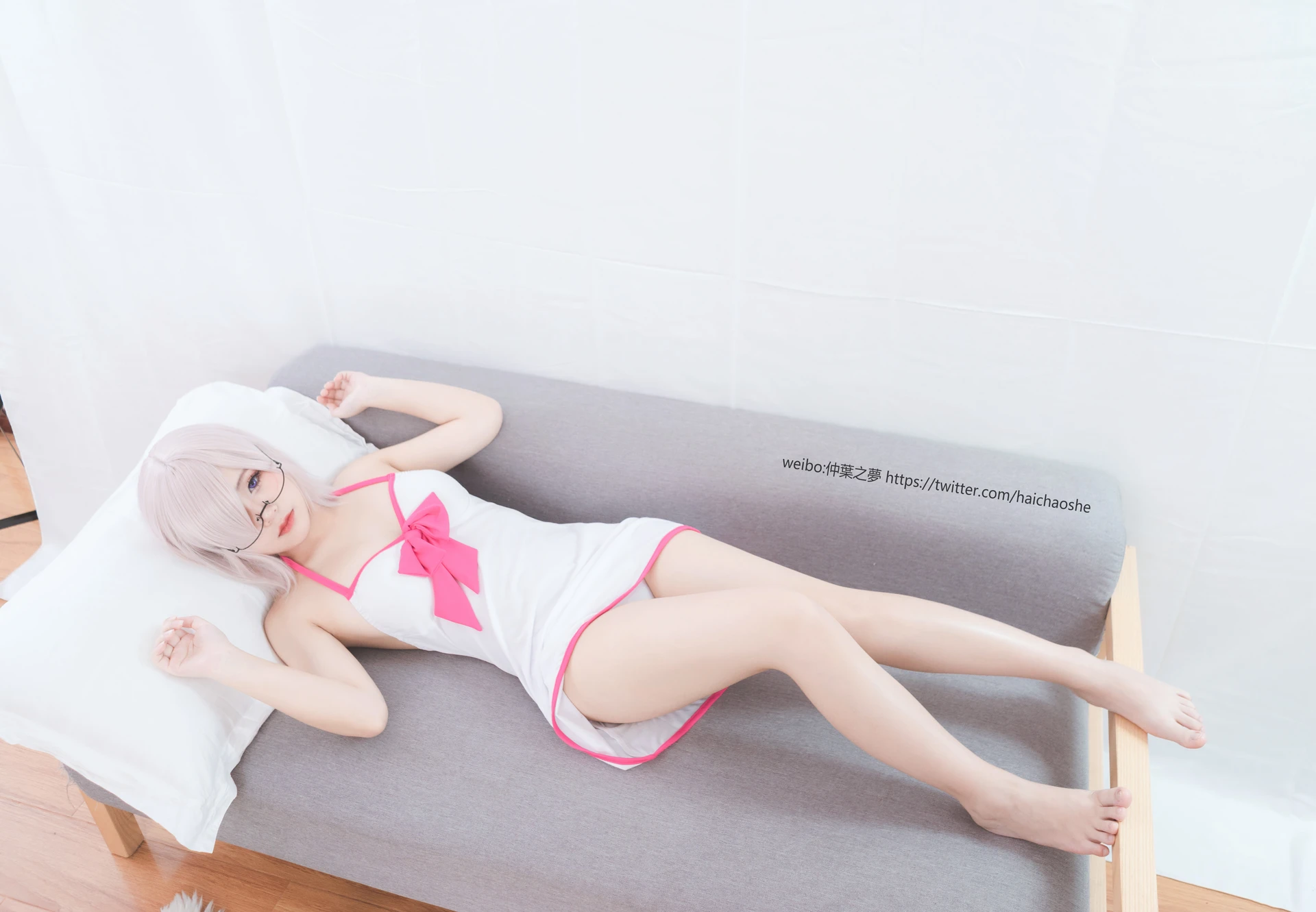 轻兰映画 Grand.012 [53P1V-501M]白丝, 美腿, 美足, 轻兰映画