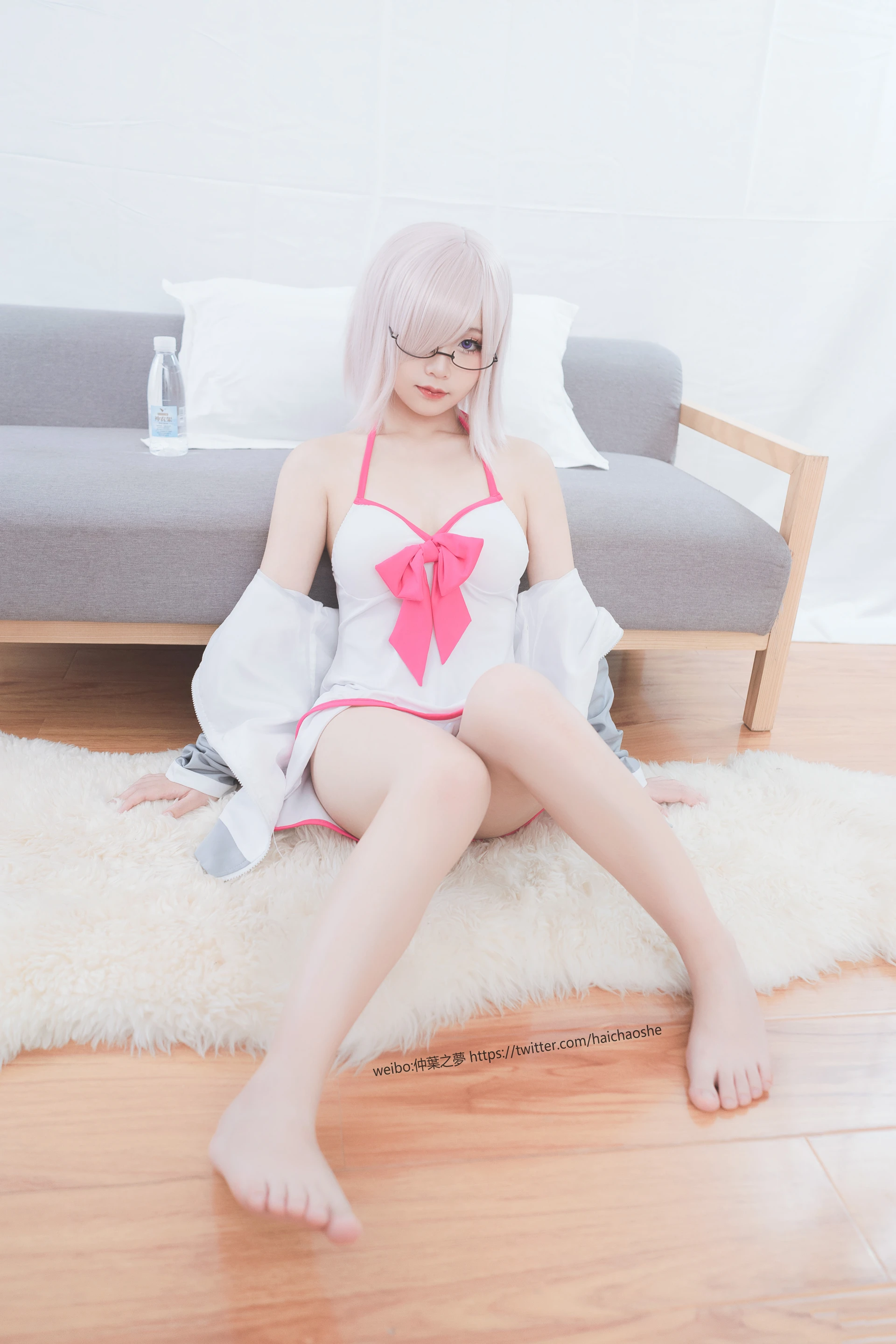 轻兰映画 Grand.012 [53P1V-501M]白丝, 美腿, 美足, 轻兰映画