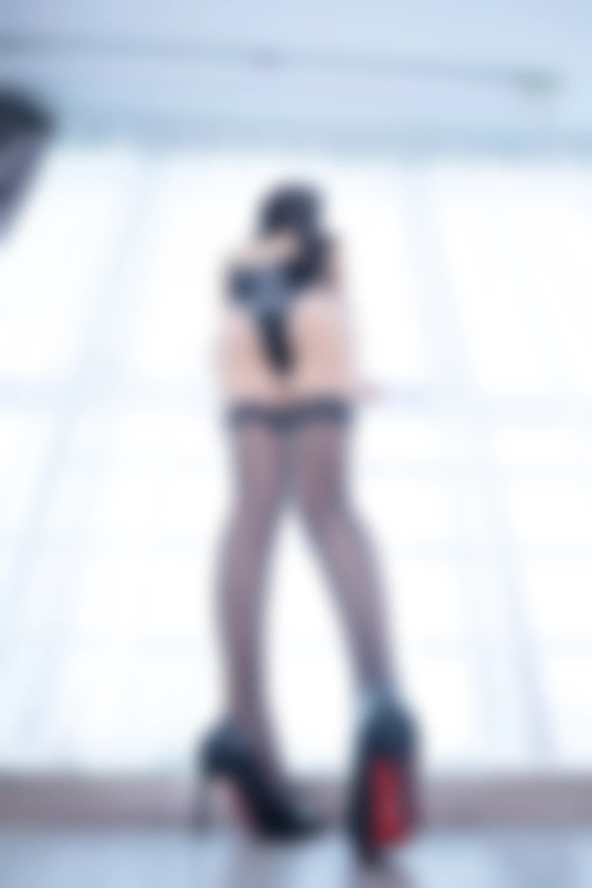 神楽坂真冬 第四季 序号2：《黑》 [75P-165MB]内衣, 双马尾, 神楽坂真冬, 美腿, 美足, 高跟鞋, 黑丝