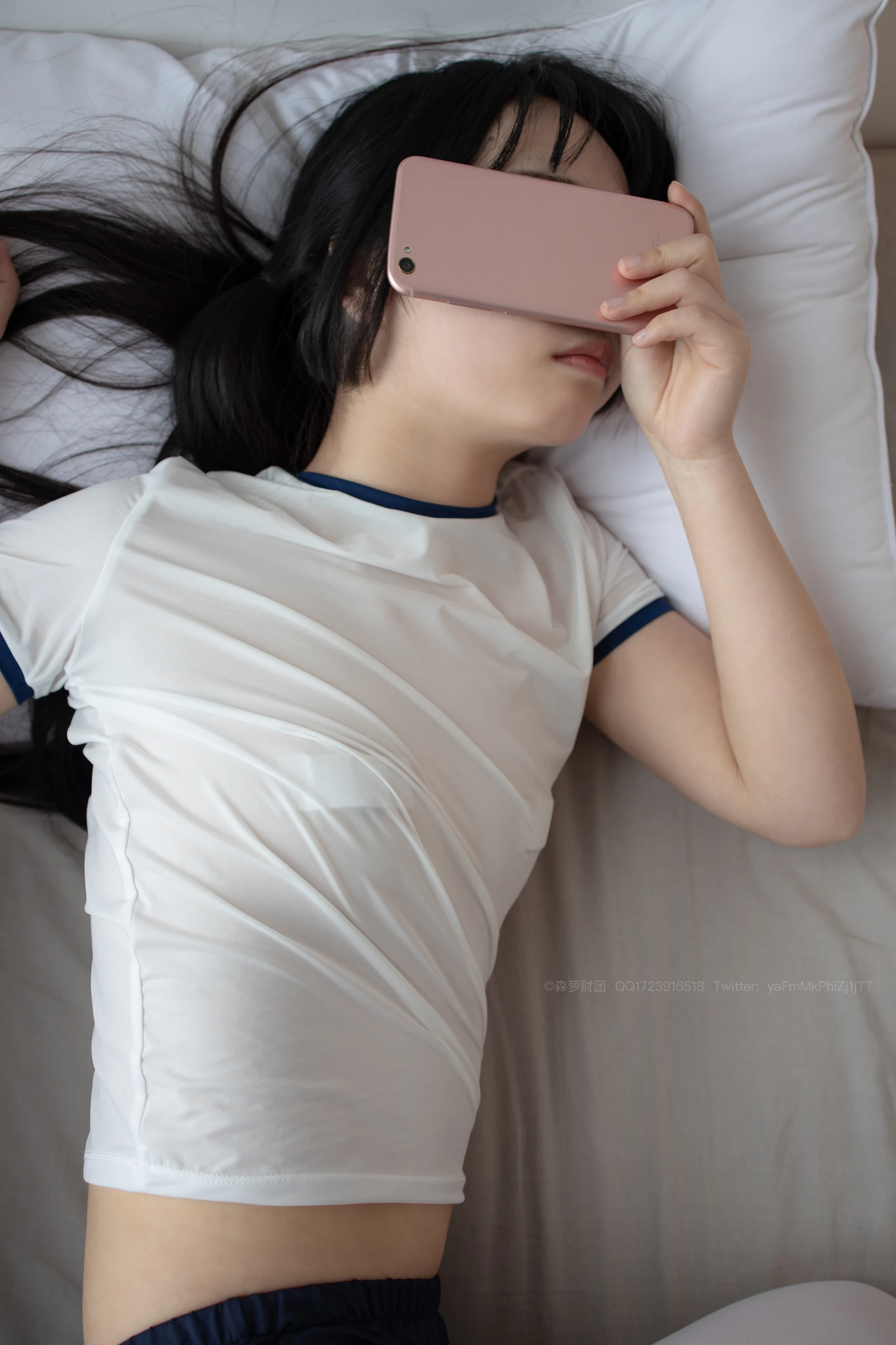 森萝财团 X-056 [91P1V-2.38G]可爱, 森萝财团, 白丝, 美腿