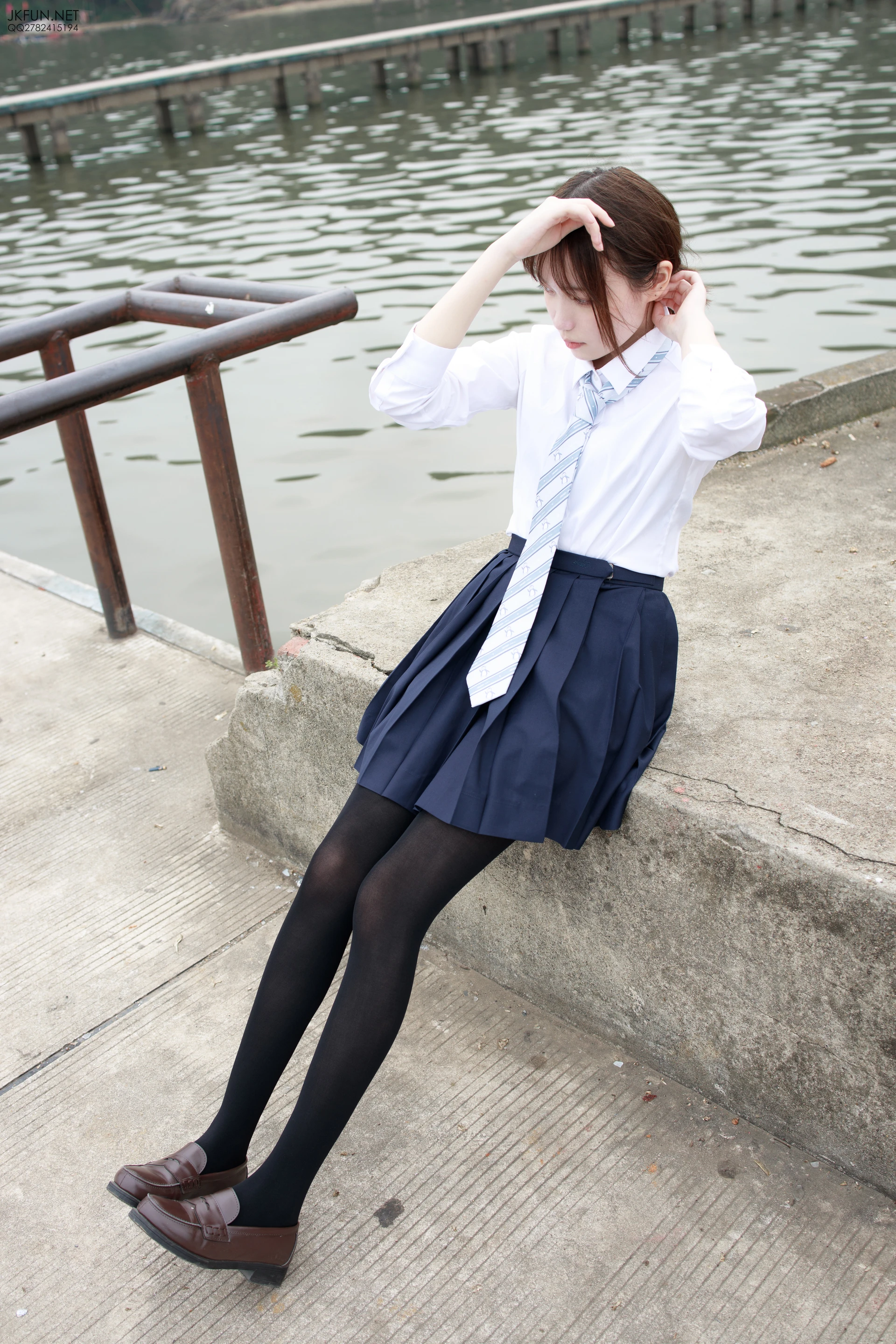 JKFUN-006 [140P1V-2.89G]Aika, JKFUN, 制服, 可爱, 学生装, 森萝财团, 美腿, 黑丝