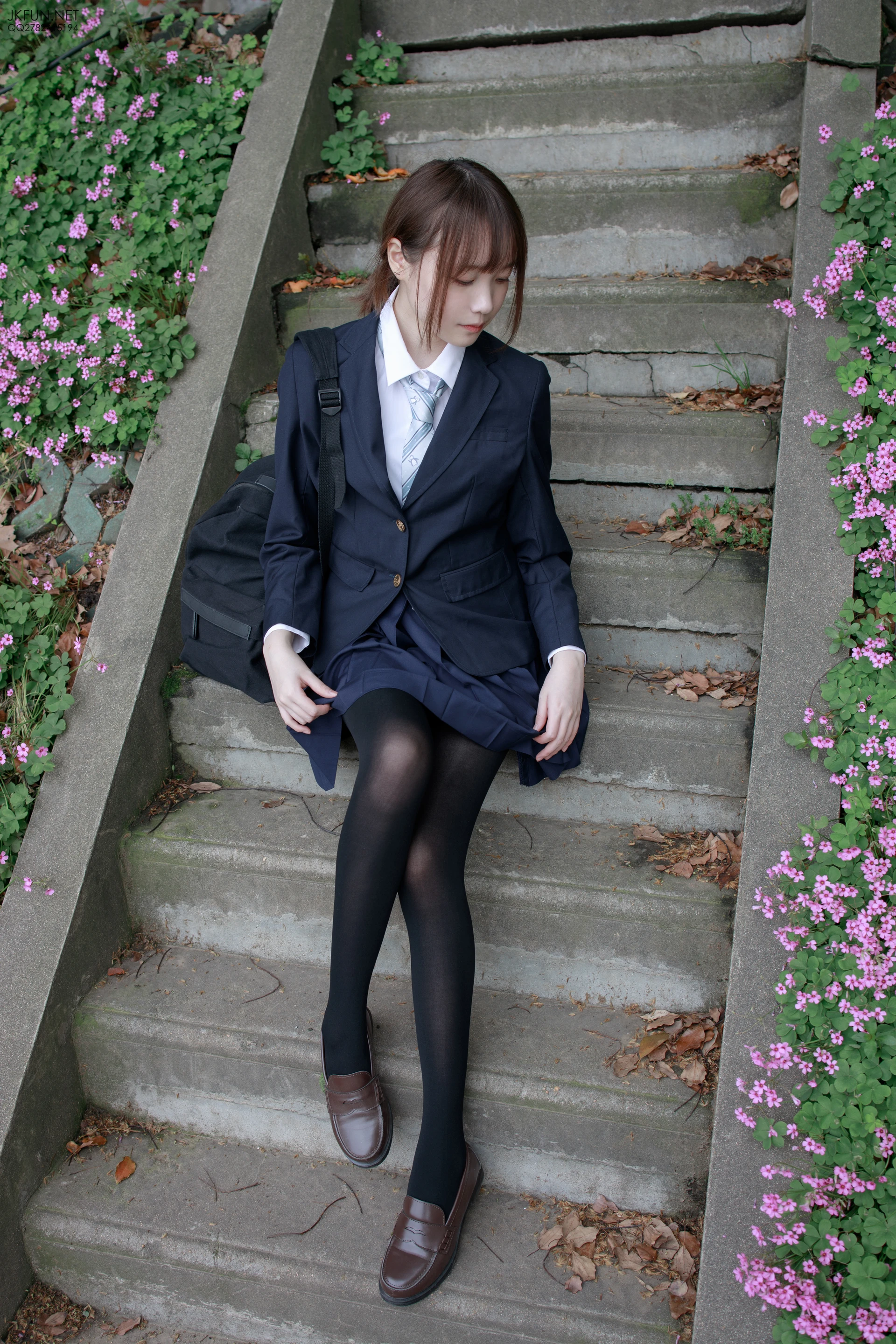 JKFUN-006 [140P1V-2.89G]Aika, JKFUN, 制服, 可爱, 学生装, 森萝财团, 美腿, 黑丝