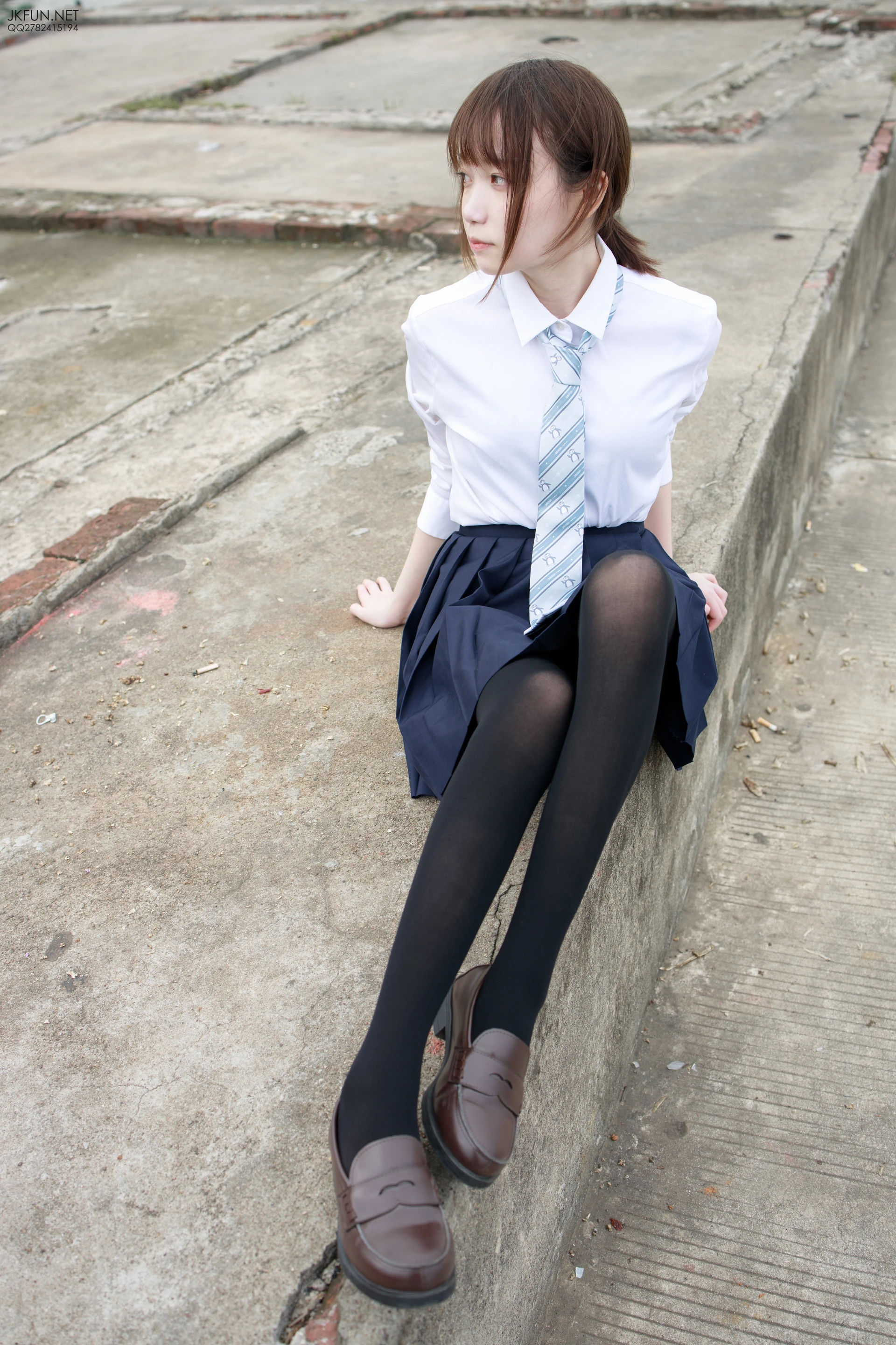 JKFUN-006 [140P1V-2.89G]Aika, JKFUN, 制服, 可爱, 学生装, 森萝财团, 美腿, 黑丝
