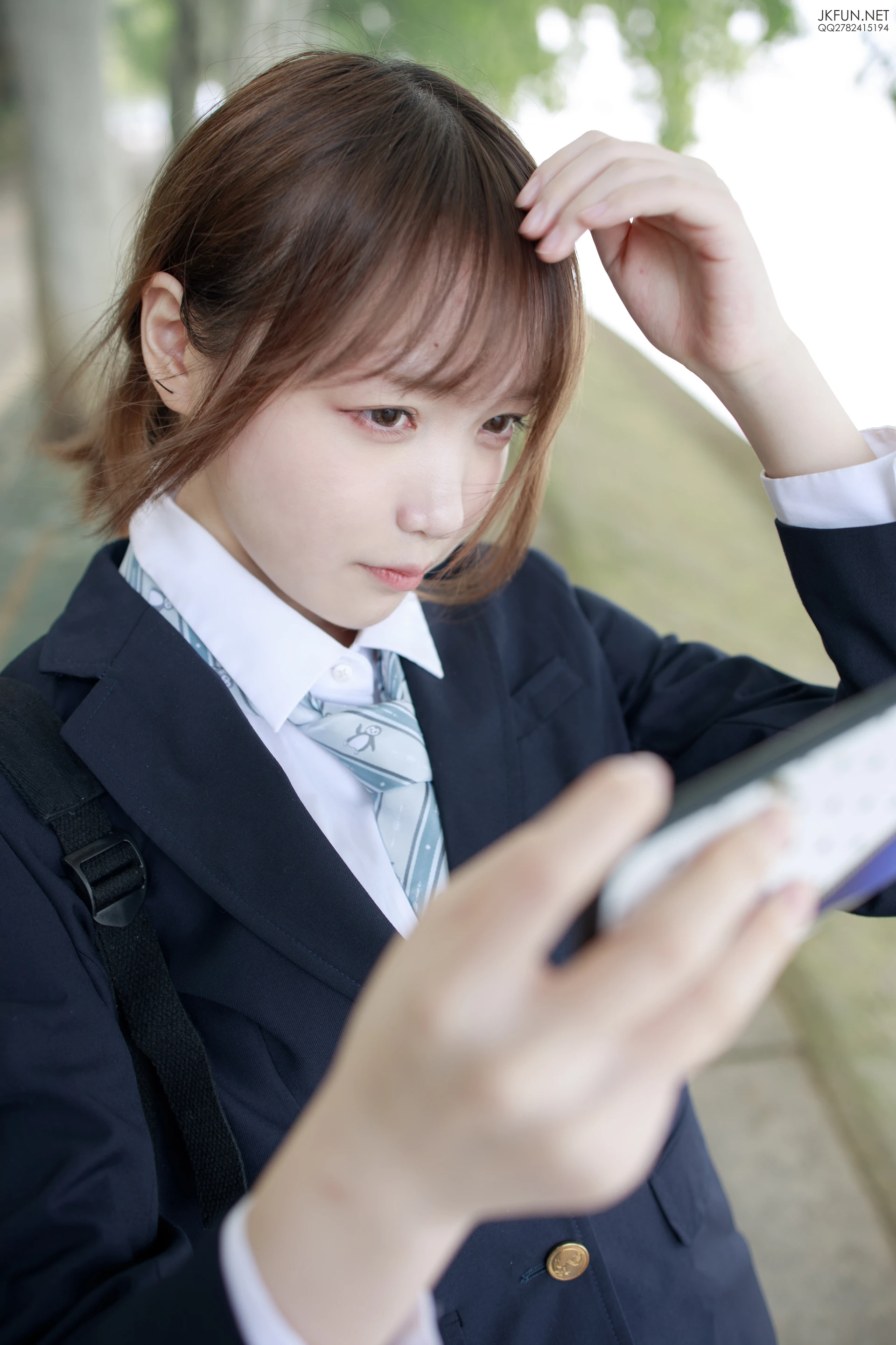 JKFUN-006 [140P1V-2.89G]Aika, JKFUN, 制服, 可爱, 学生装, 森萝财团, 美腿, 黑丝
