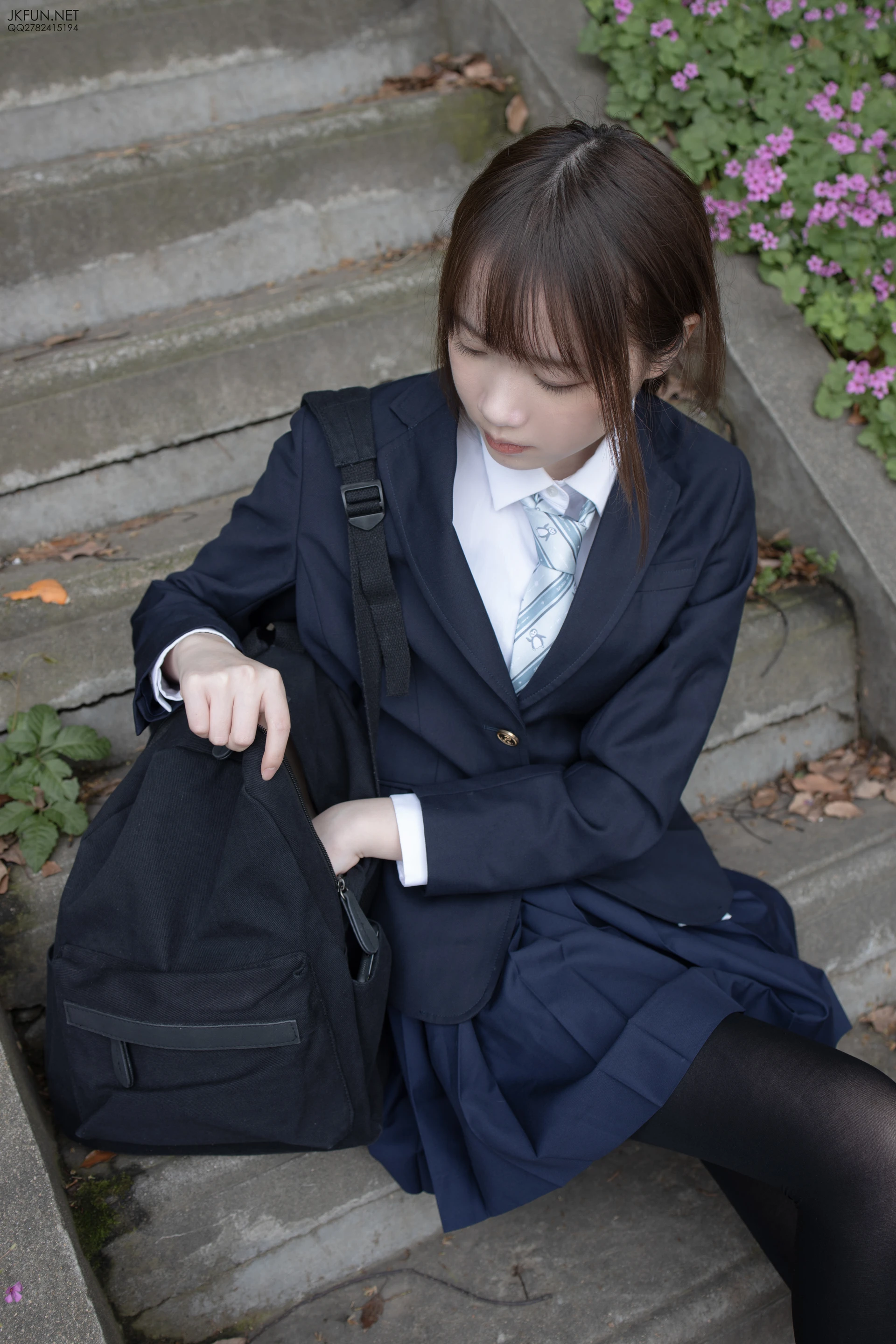 JKFUN-006 [140P1V-2.89G]Aika, JKFUN, 制服, 可爱, 学生装, 森萝财团, 美腿, 黑丝