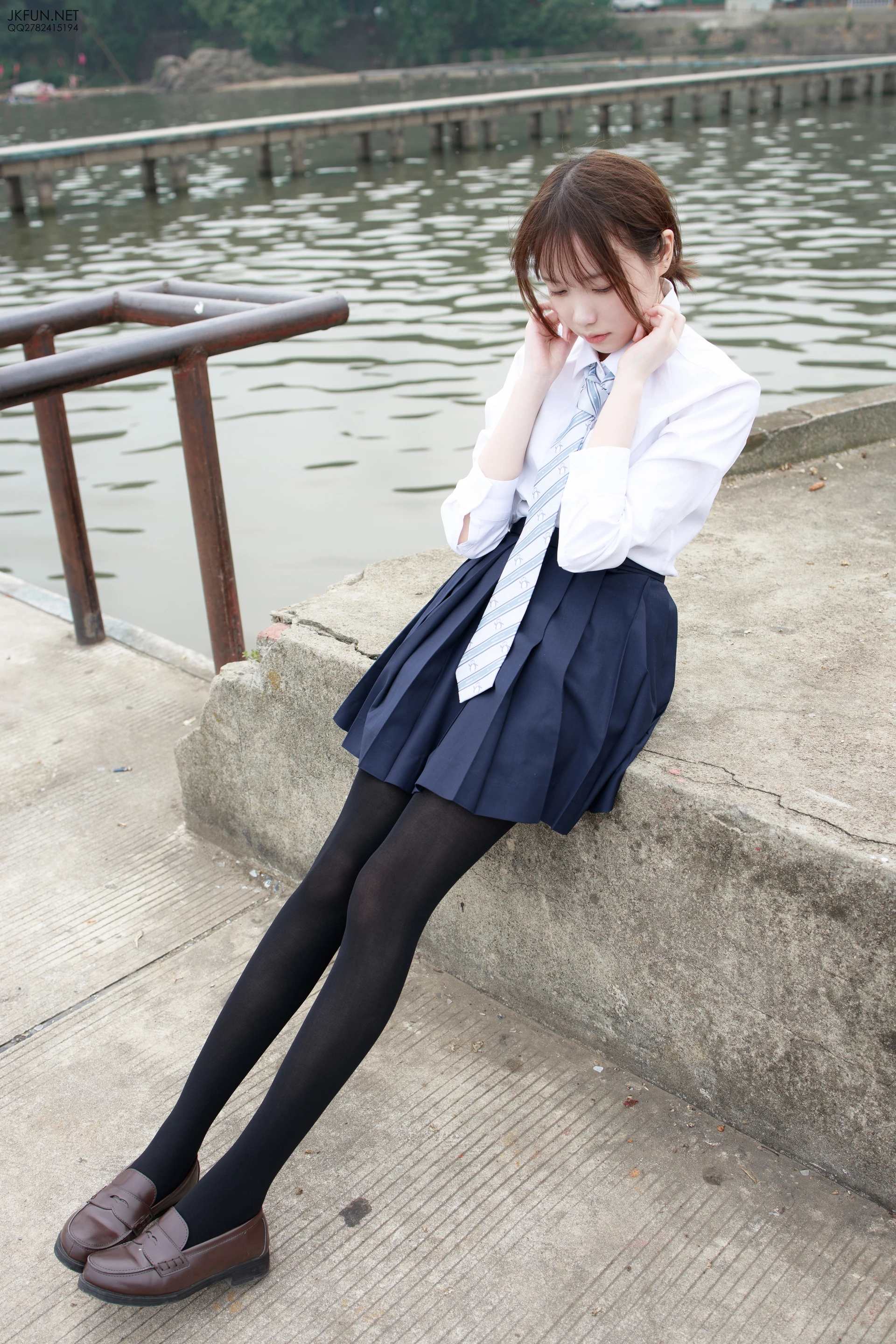 JKFUN-006 [140P1V-2.89G]Aika, JKFUN, 制服, 可爱, 学生装, 森萝财团, 美腿, 黑丝
