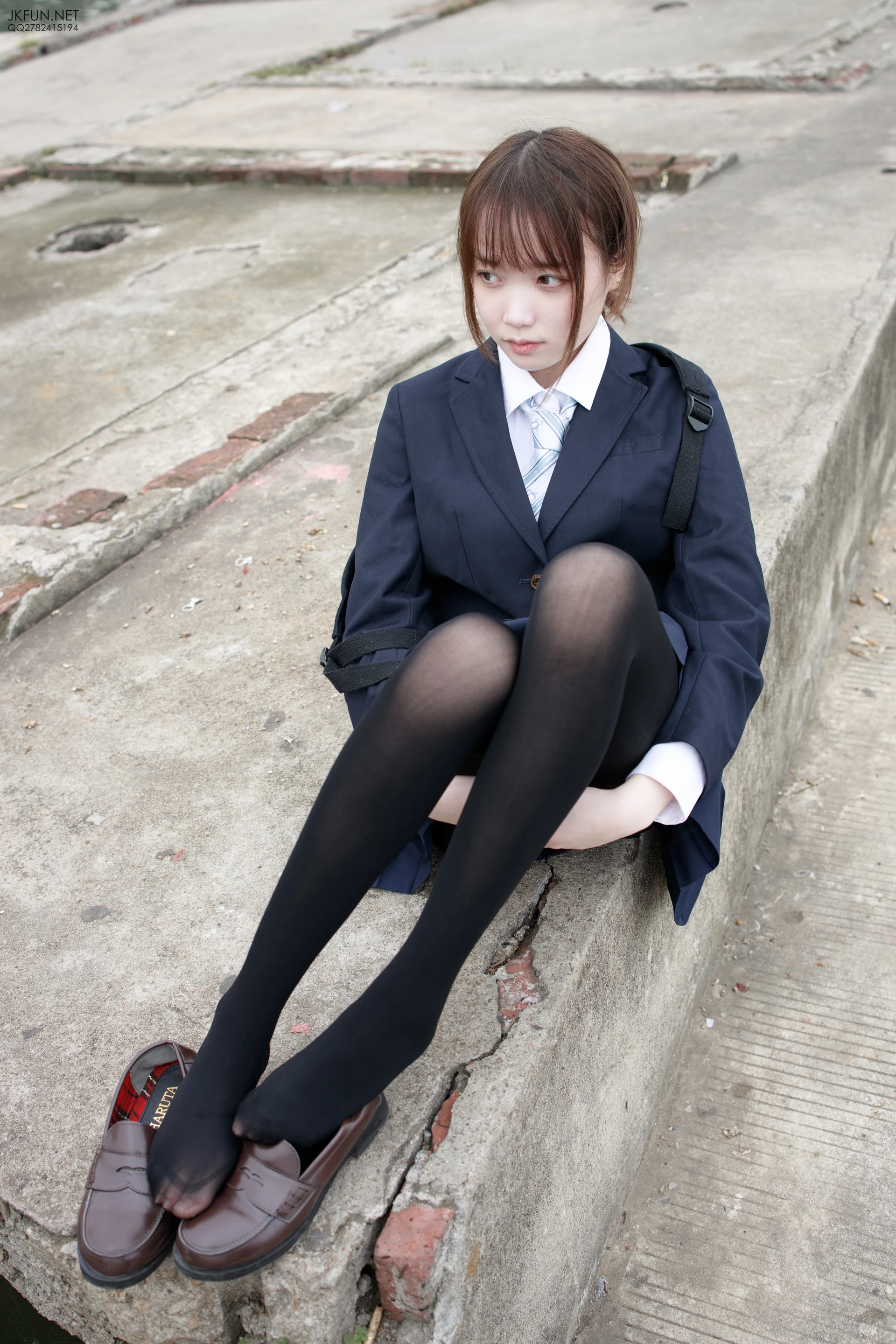 JKFUN-006 [140P1V-2.89G]Aika, JKFUN, 制服, 可爱, 学生装, 森萝财团, 美腿, 黑丝
