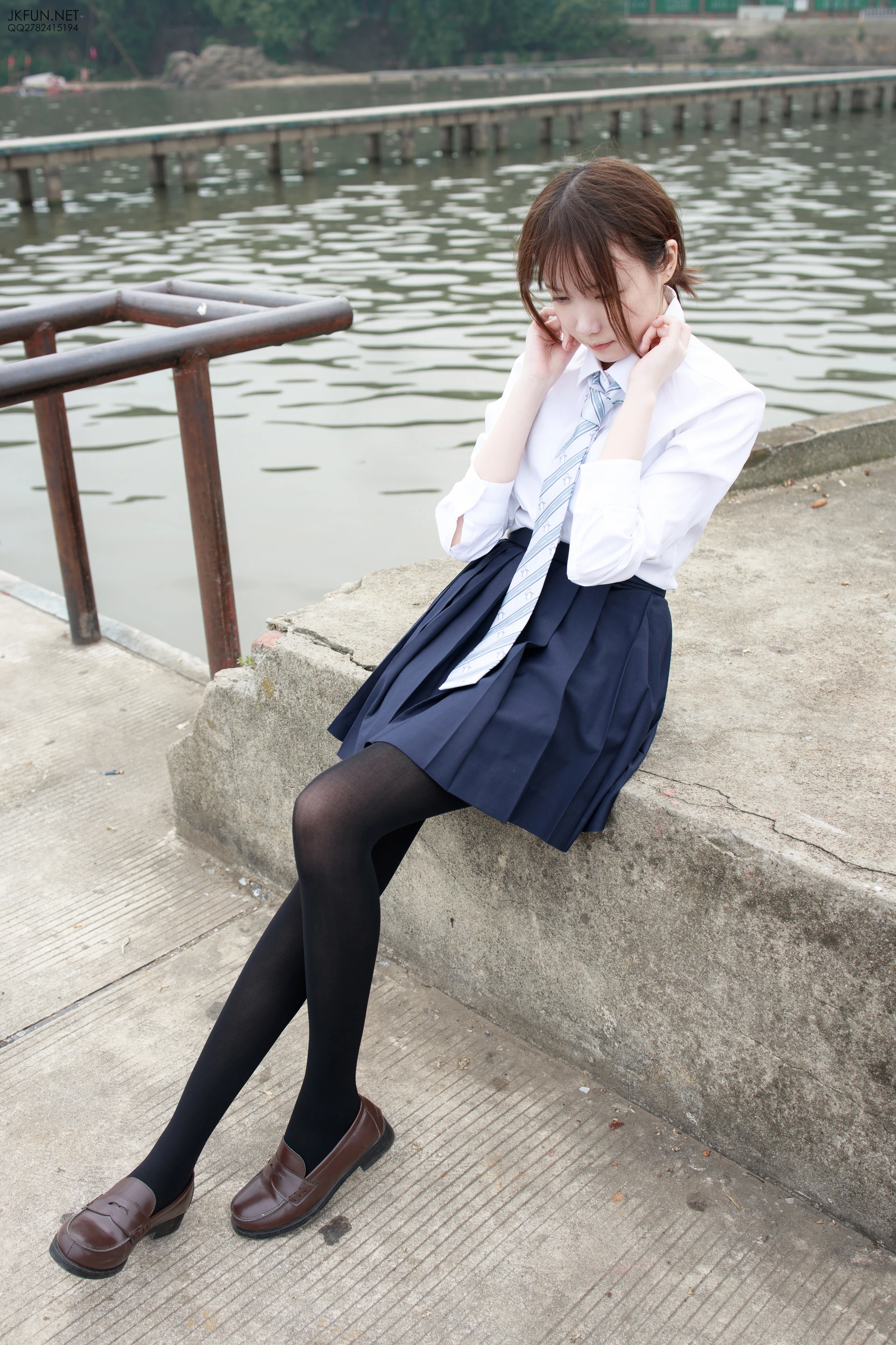 JKFUN-006 [140P1V-2.89G]Aika, JKFUN, 制服, 可爱, 学生装, 森萝财团, 美腿, 黑丝