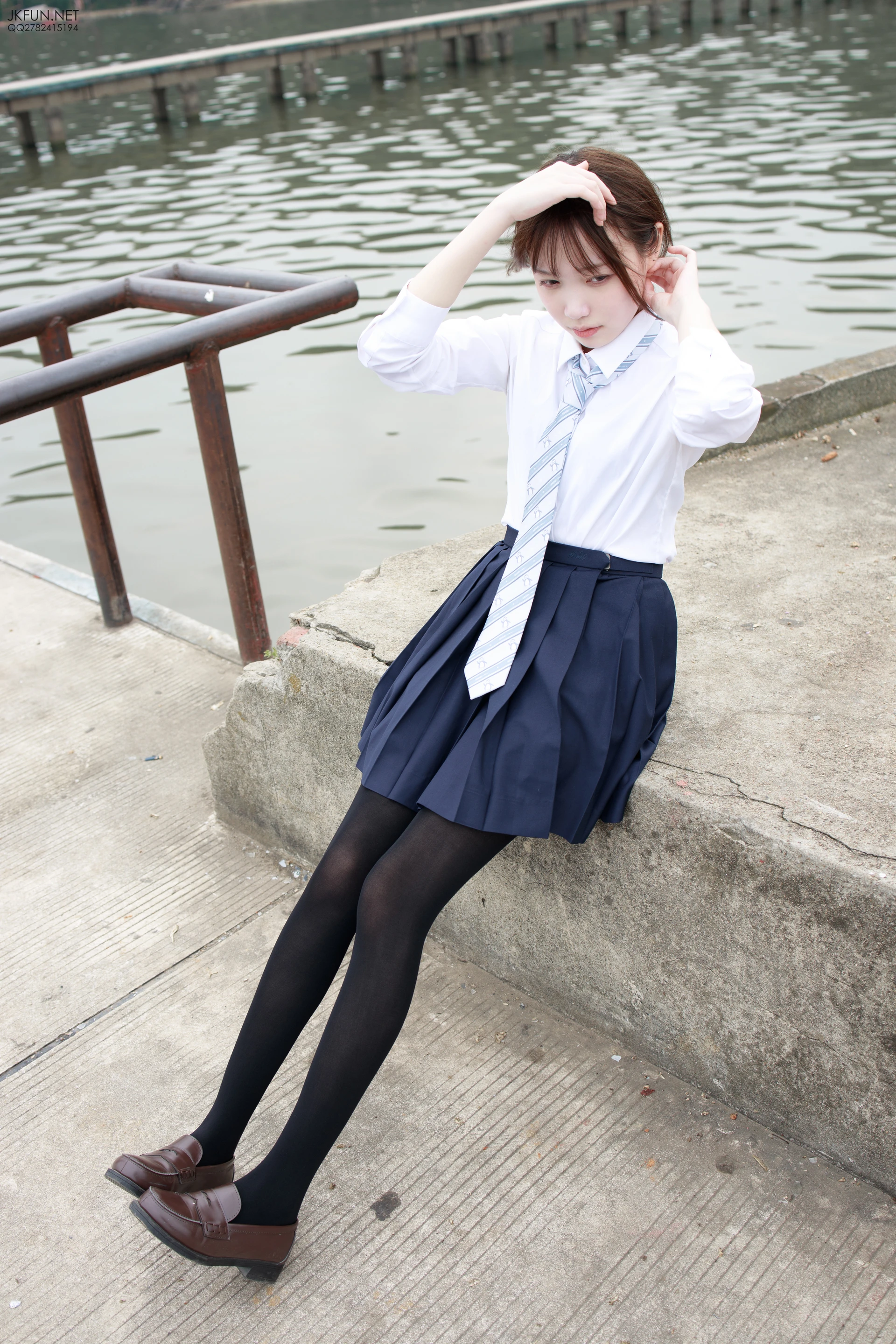 JKFUN-006 [140P1V-2.89G]Aika, JKFUN, 制服, 可爱, 学生装, 森萝财团, 美腿, 黑丝