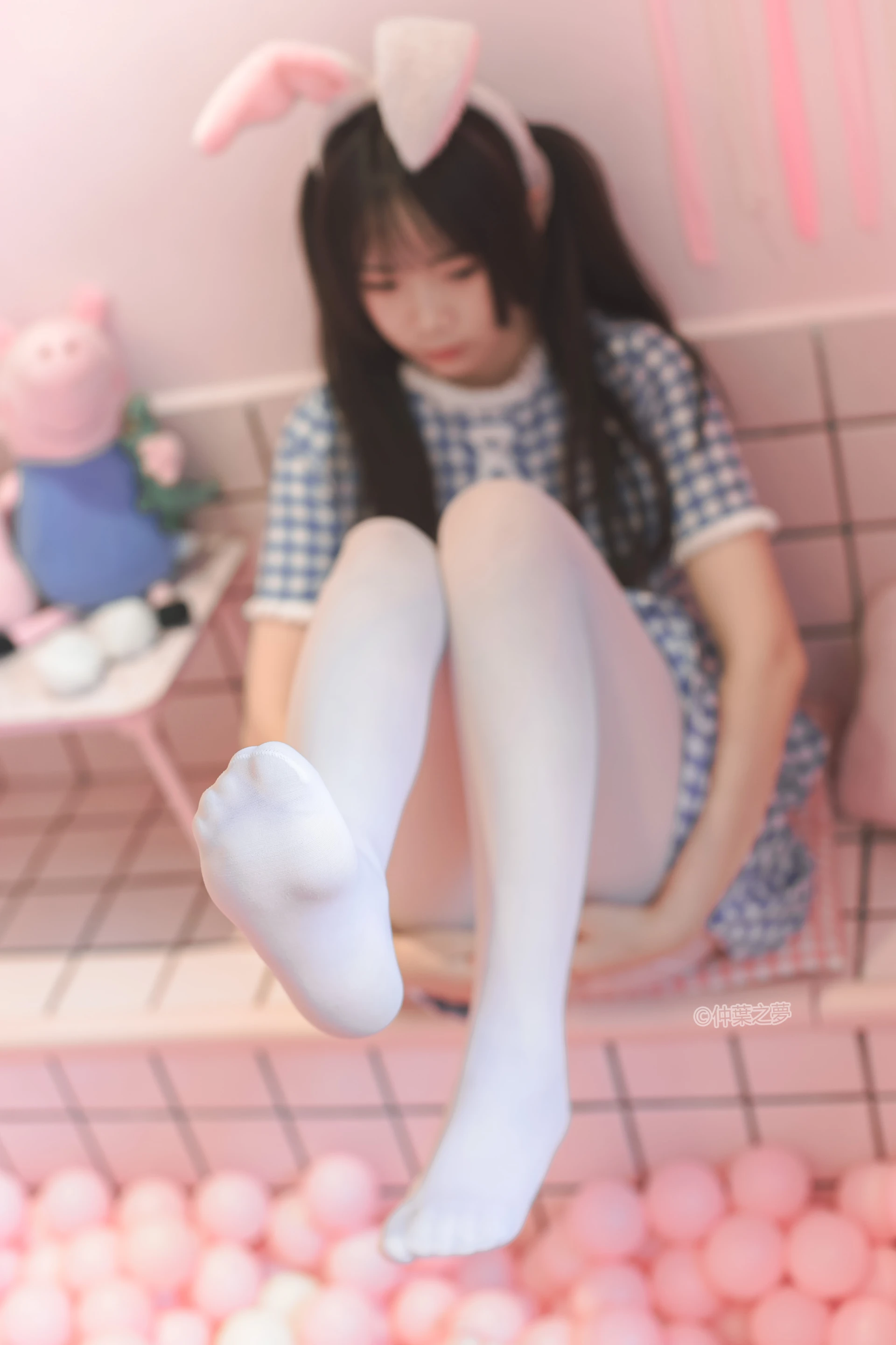 轻兰映画 SPL.010 [115P-277M]可爱, 白丝, 美腿, 美足, 轻兰映画