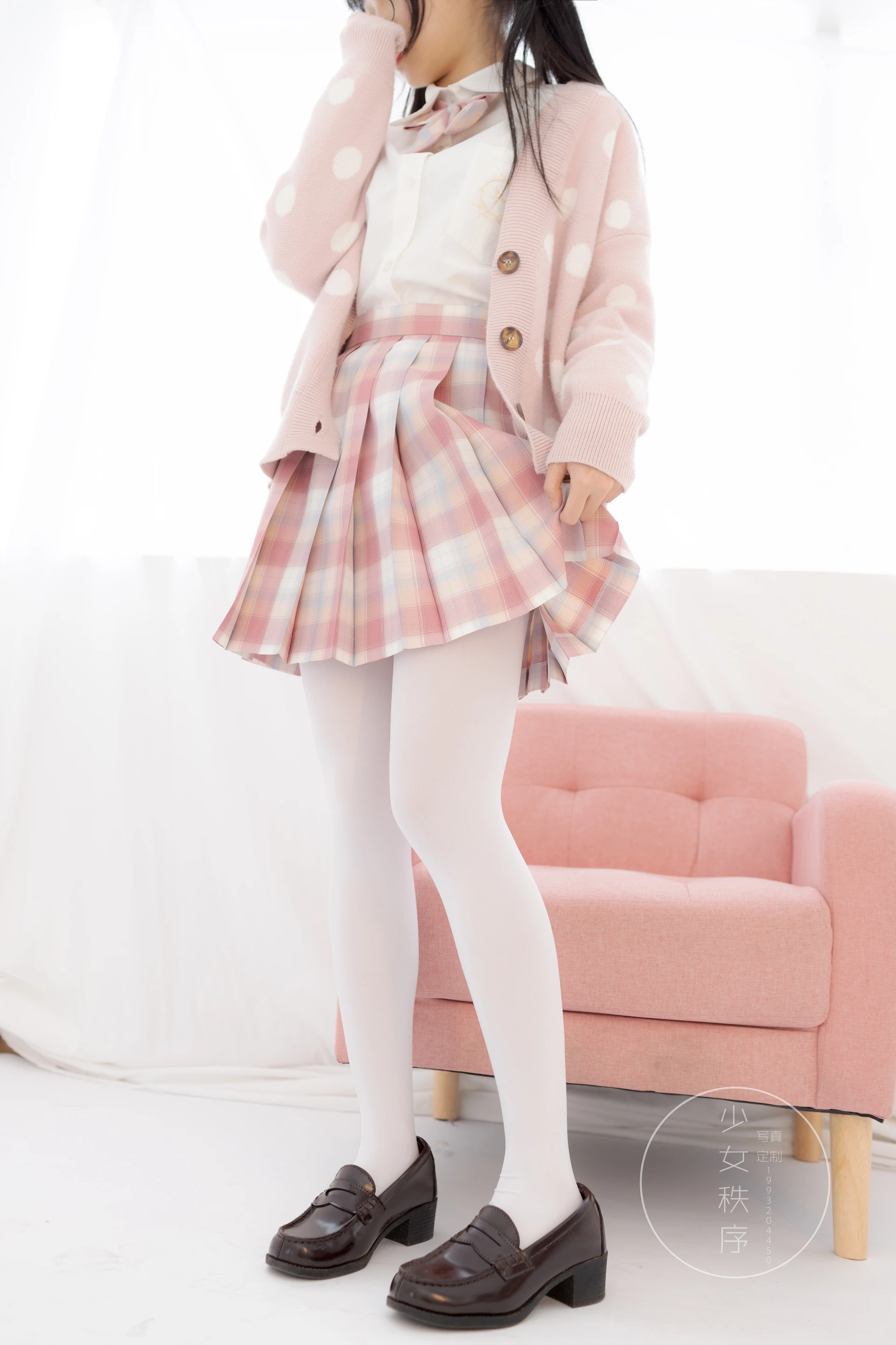 少女秩序 VOL.21 双马尾白丝JK制服 [78P-679MB]JK制服, 双马尾, 可爱, 少女秩序, 白丝, 美腿, 美足