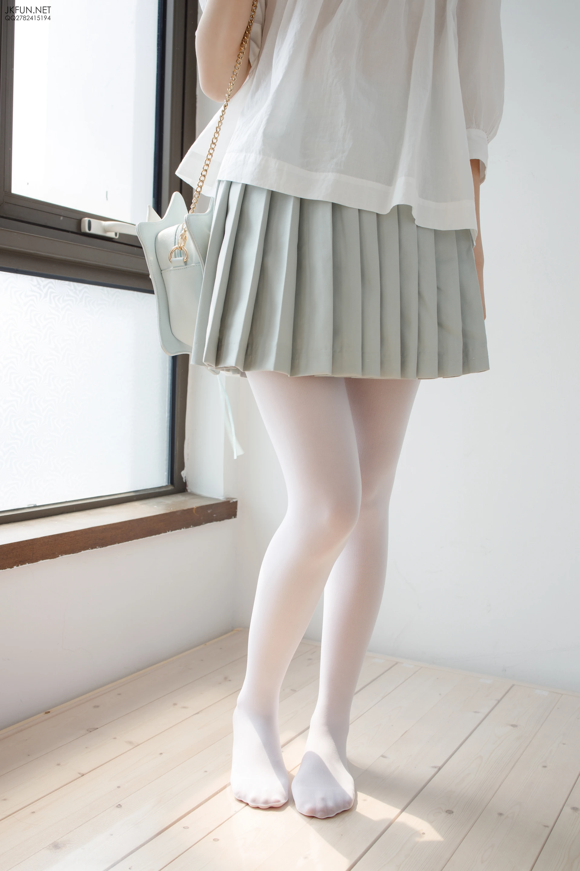 JKFUN-009 [105P1V-3G]JKFUN, 制服, 可爱, 学生装, 森萝财团, 白丝, 美腿