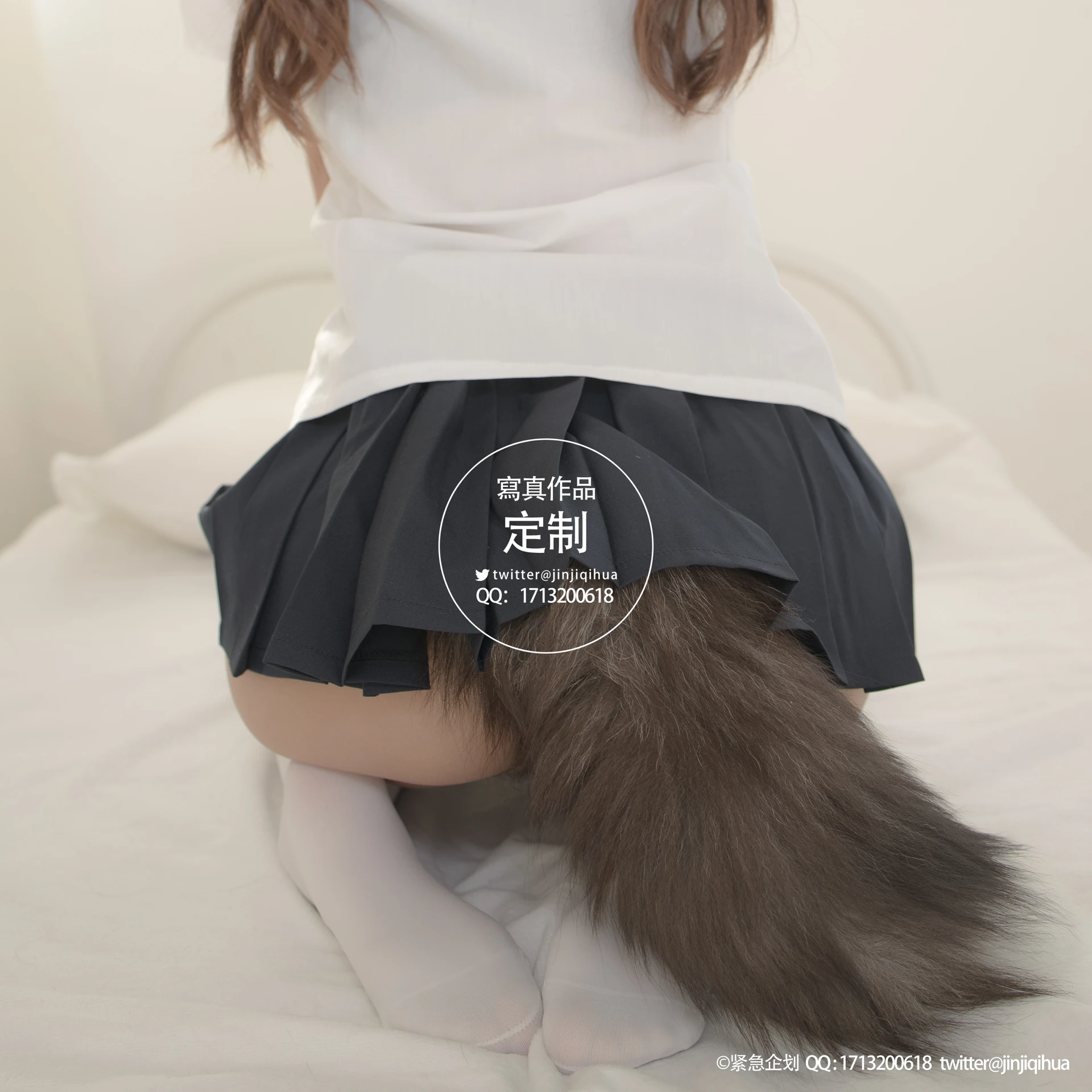 紧急企划 VOL.005 [68P1V-491M] 一只喵喵梓JK, JK制服, 一只喵喵梓, 制服, 白丝, 紧急企划, 美腿, 美足