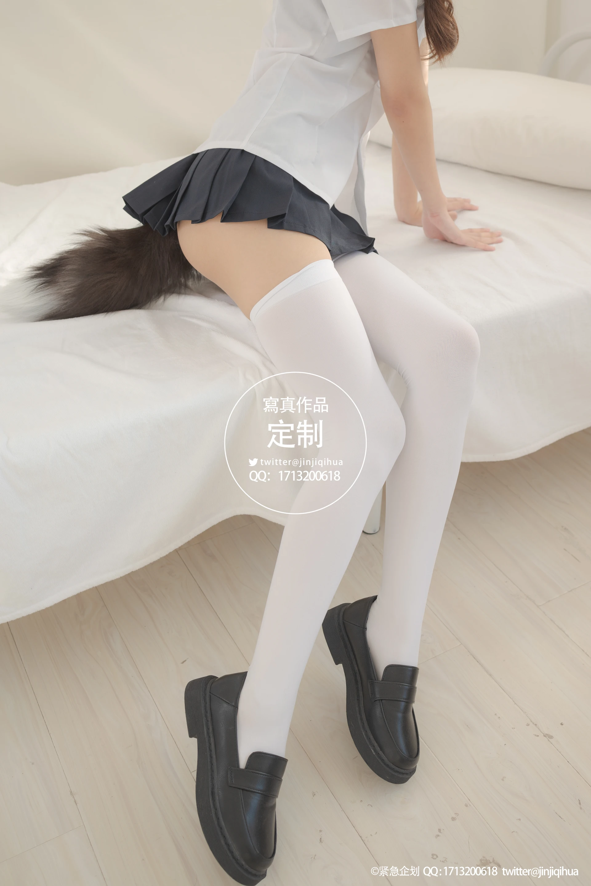 紧急企划 VOL.005 [68P1V-491M] 一只喵喵梓JK, JK制服, 一只喵喵梓, 制服, 白丝, 紧急企划, 美腿, 美足