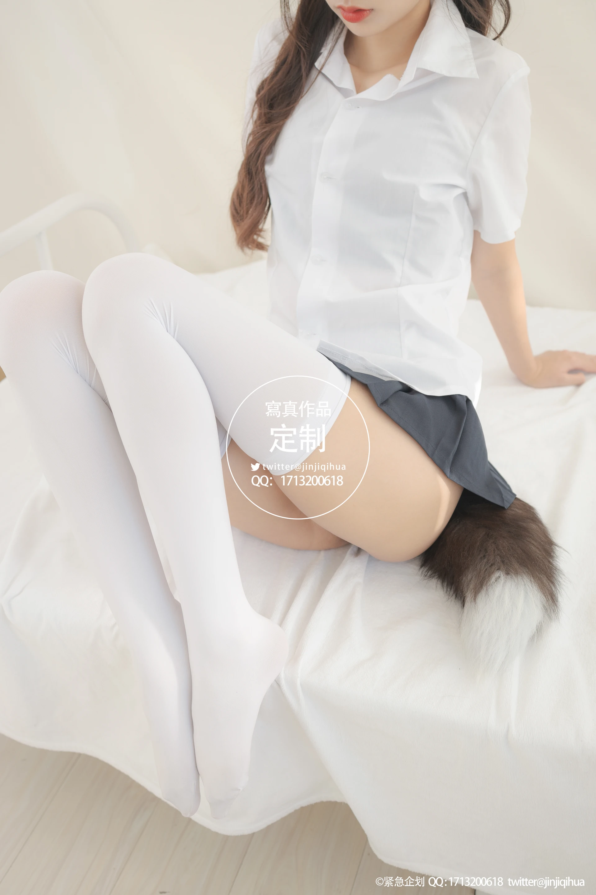 紧急企划 VOL.005 [68P1V-491M] 一只喵喵梓JK, JK制服, 一只喵喵梓, 制服, 白丝, 紧急企划, 美腿, 美足