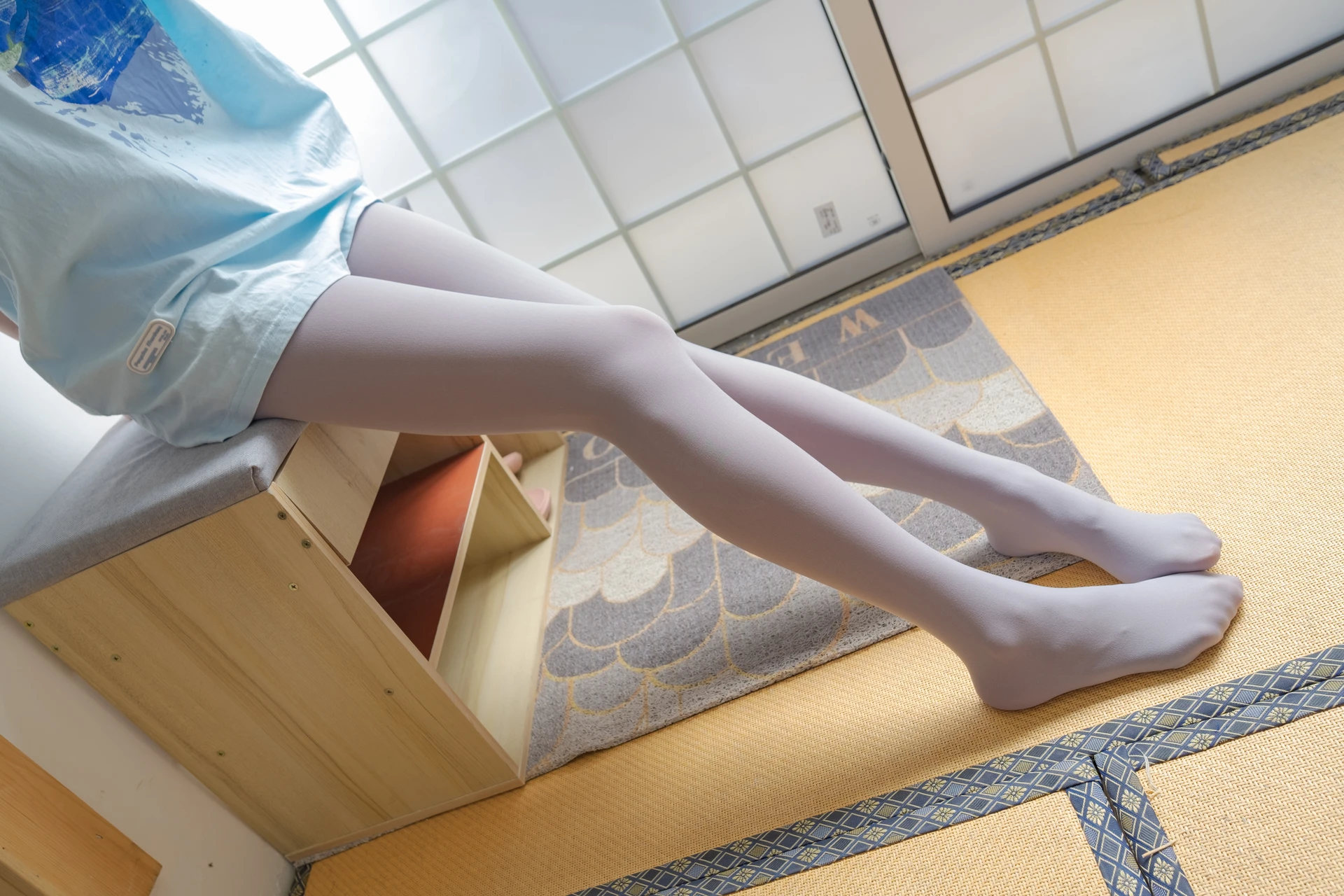 森萝财团 内部VIP系列 雏菊-04 双马尾灰丝连体衣 [164P1V-4.29GB]