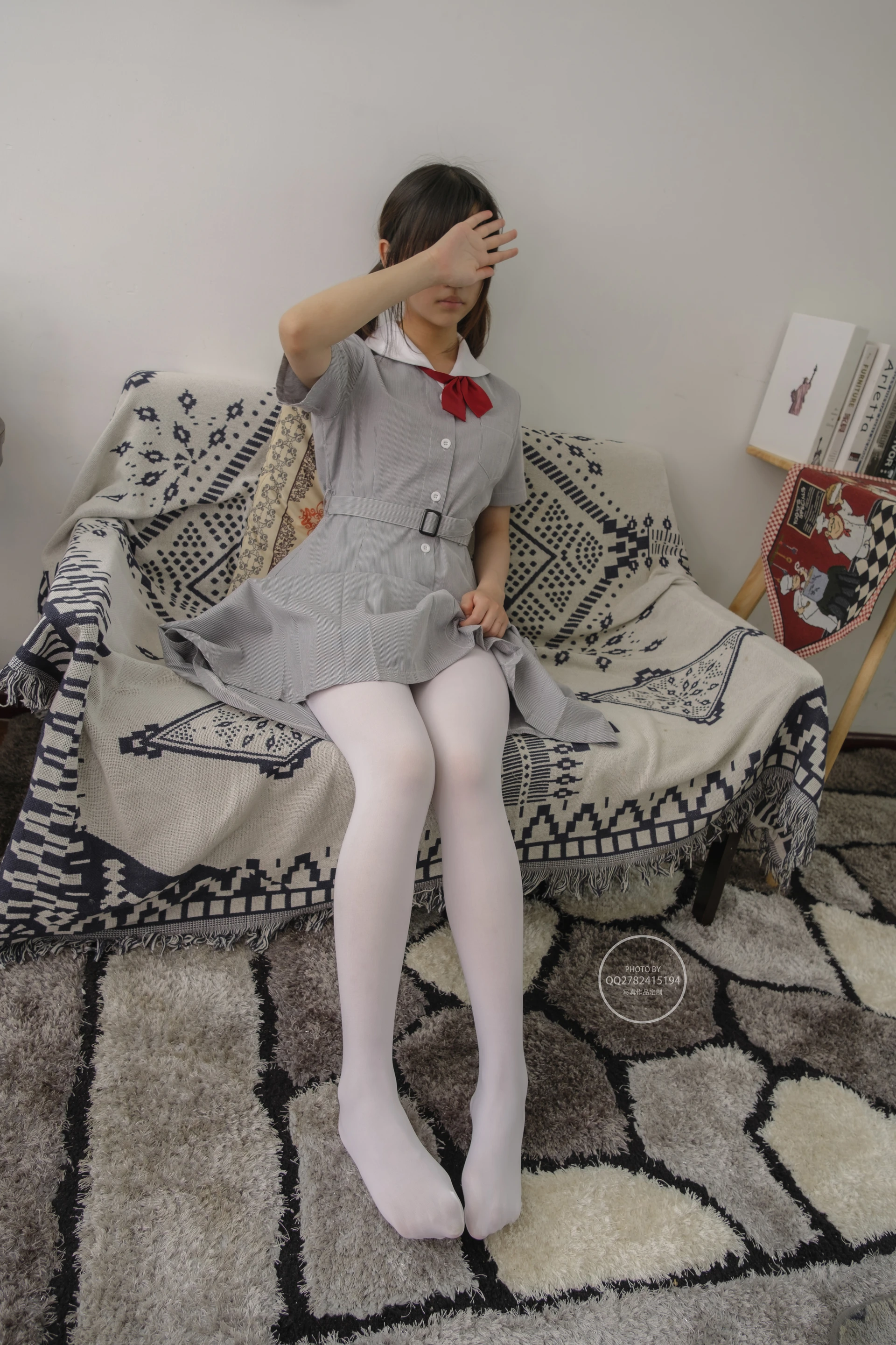 森萝财团 有料-43 小香 白丝JK 裸足粘液 [145P1V-2.63G]JK, JK制服, 小香, 有料, 森萝财团, 白丝, 美腿, 美足
