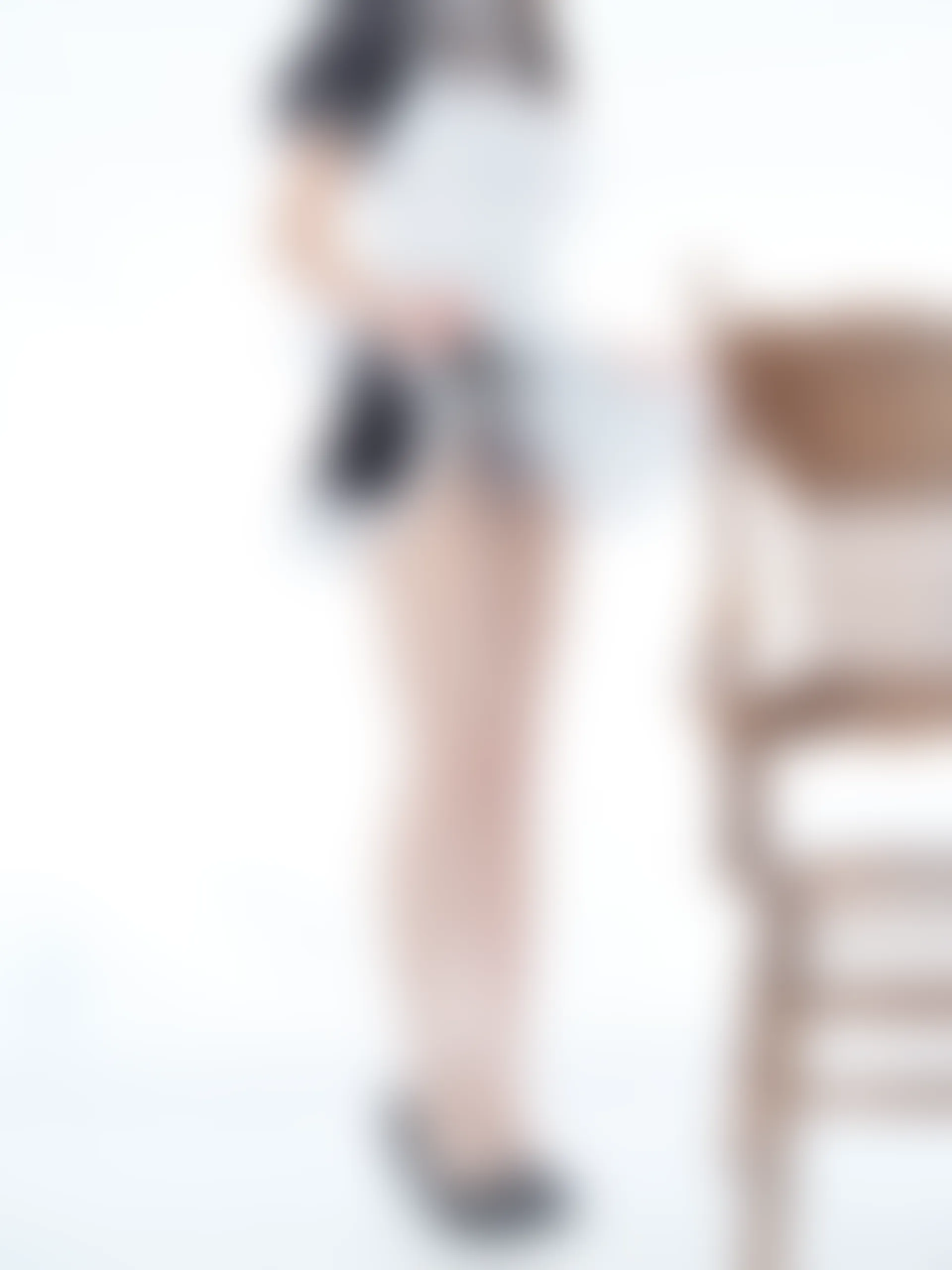 紧急企划 EX.003 见希w 双马尾白丝女仆 [46P-1.02GB]双马尾, 女仆, 白丝, 紧急企划, 美腿, 美足, 见希w