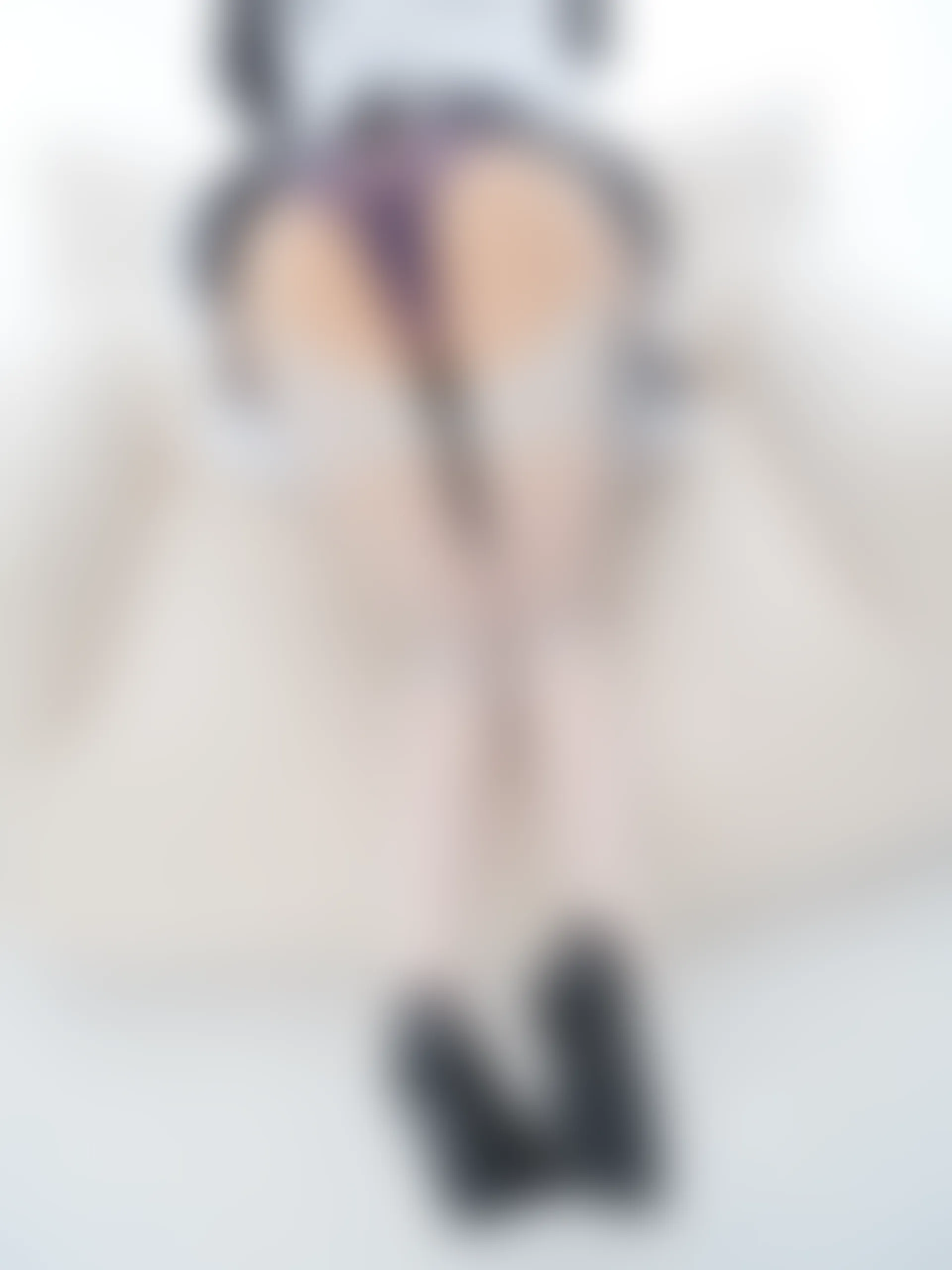 紧急企划 EX.003 见希w 双马尾白丝女仆 [46P-1.02GB]双马尾, 女仆, 白丝, 紧急企划, 美腿, 美足, 见希w